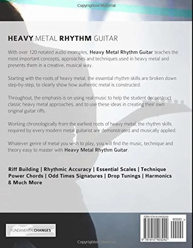 Heavy Metal Rhythm Guitar: The Essential Guide to Heavy Metal Rock Guitar: 1