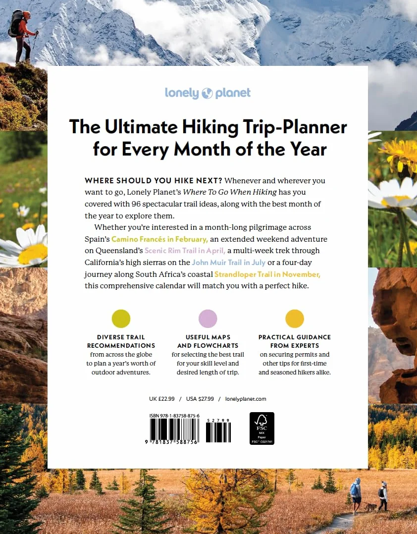 Where To Go When: Hiking 1ed -anglais-