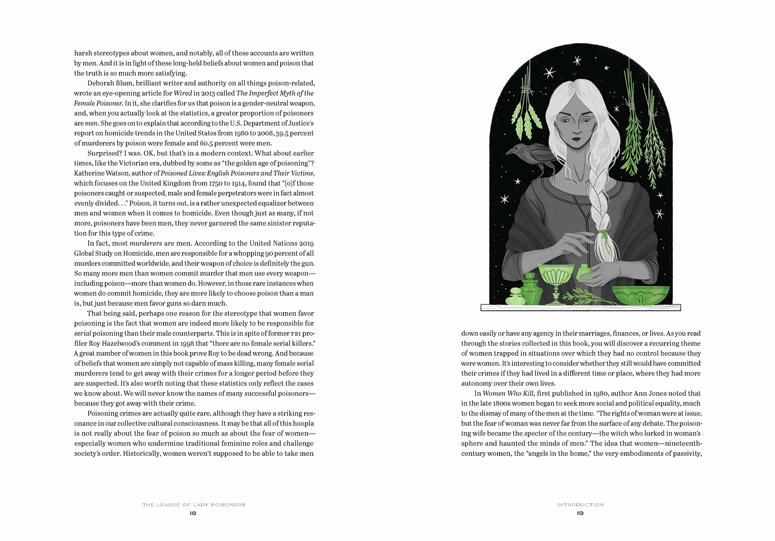 The League of Lady Poisoners: Illustrated True Stories of Dangerous Women