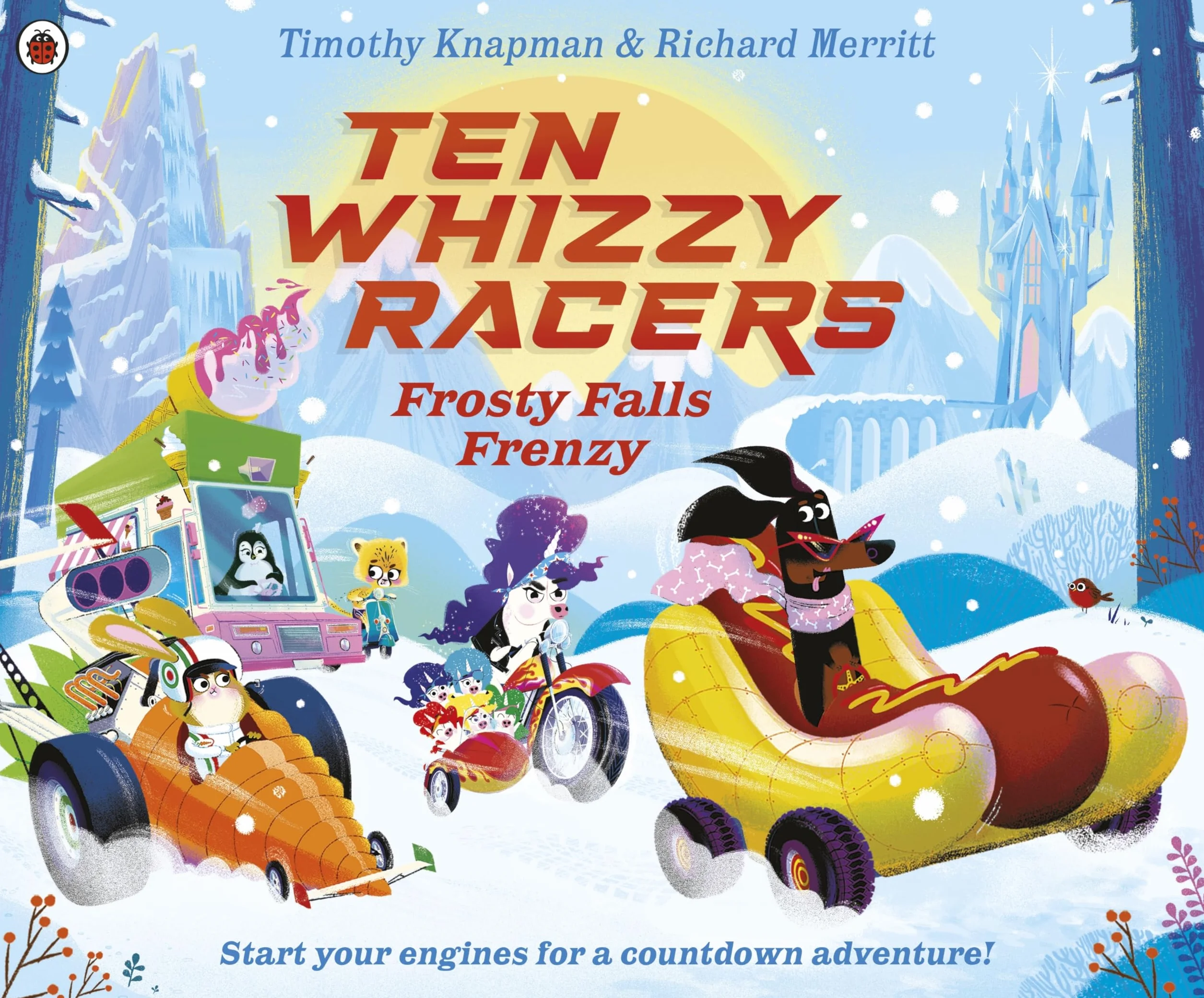 Ten Whizzy Racers: Frosty Falls Frenzy
