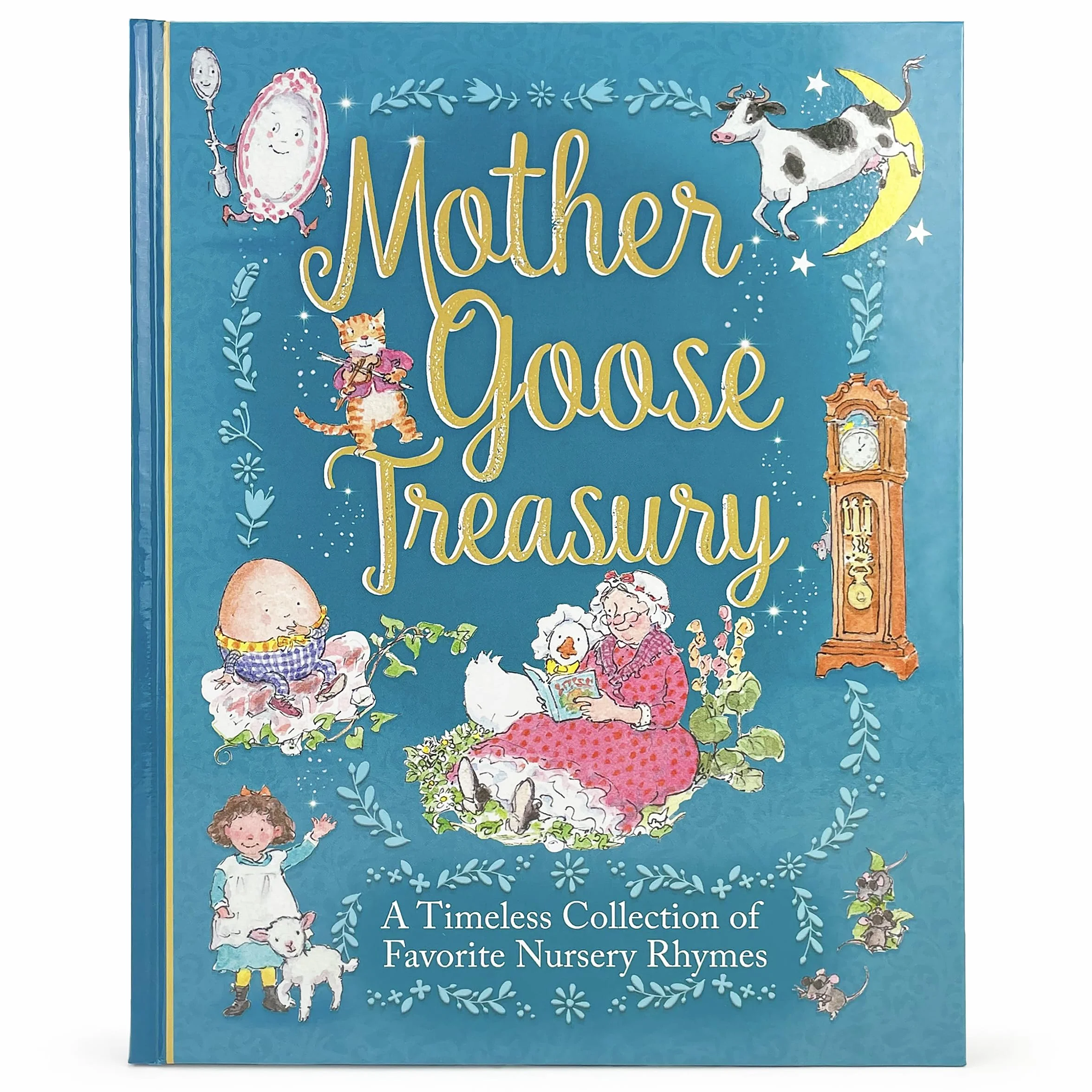 Mother Goose Treasury: A Beautiful Collection of Favorite Nursery Rhymes