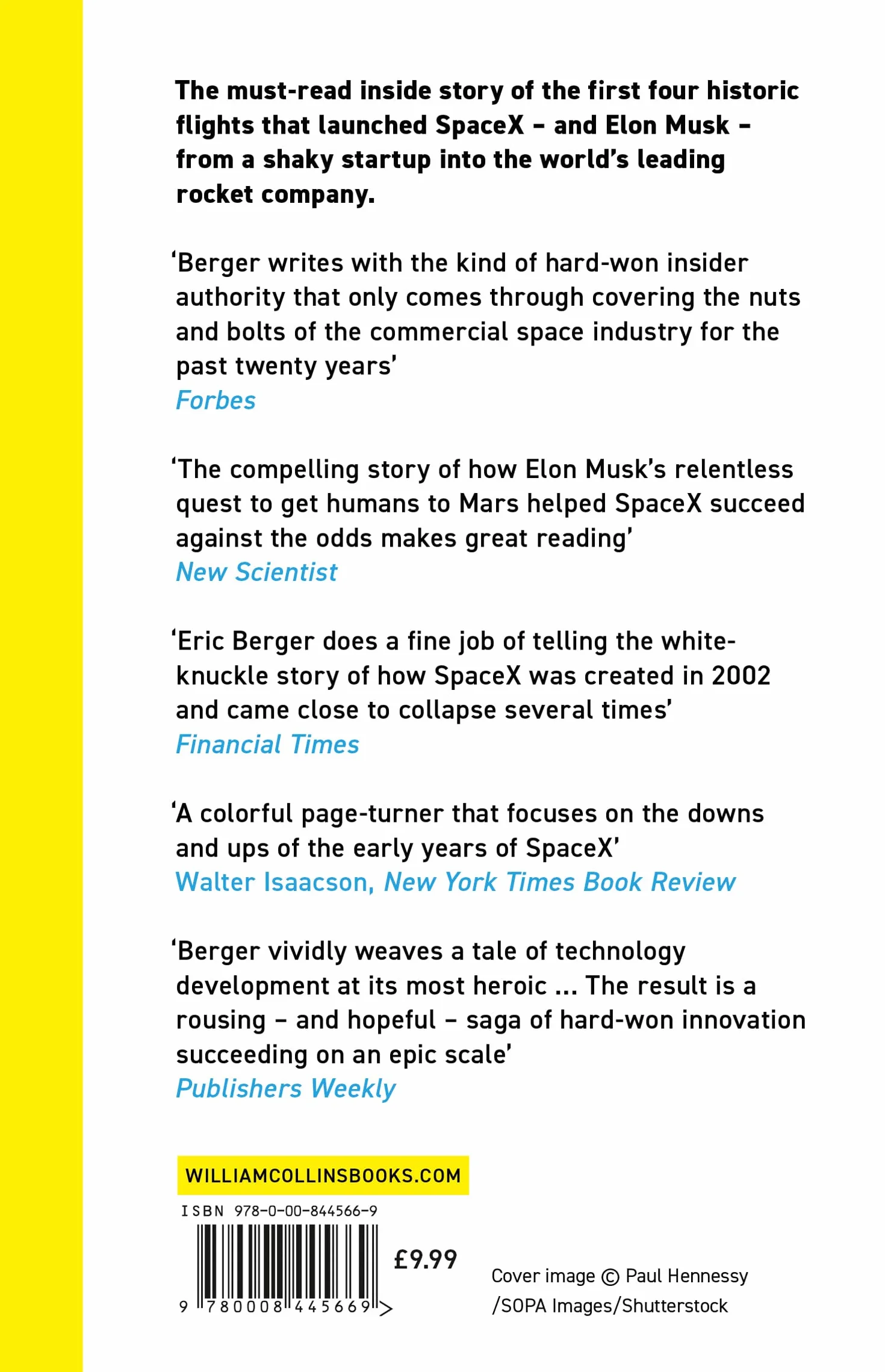 Liftoff: The inside story of Elon Musk, SpaceX and the dramatic origins of the world’s leading rocket company