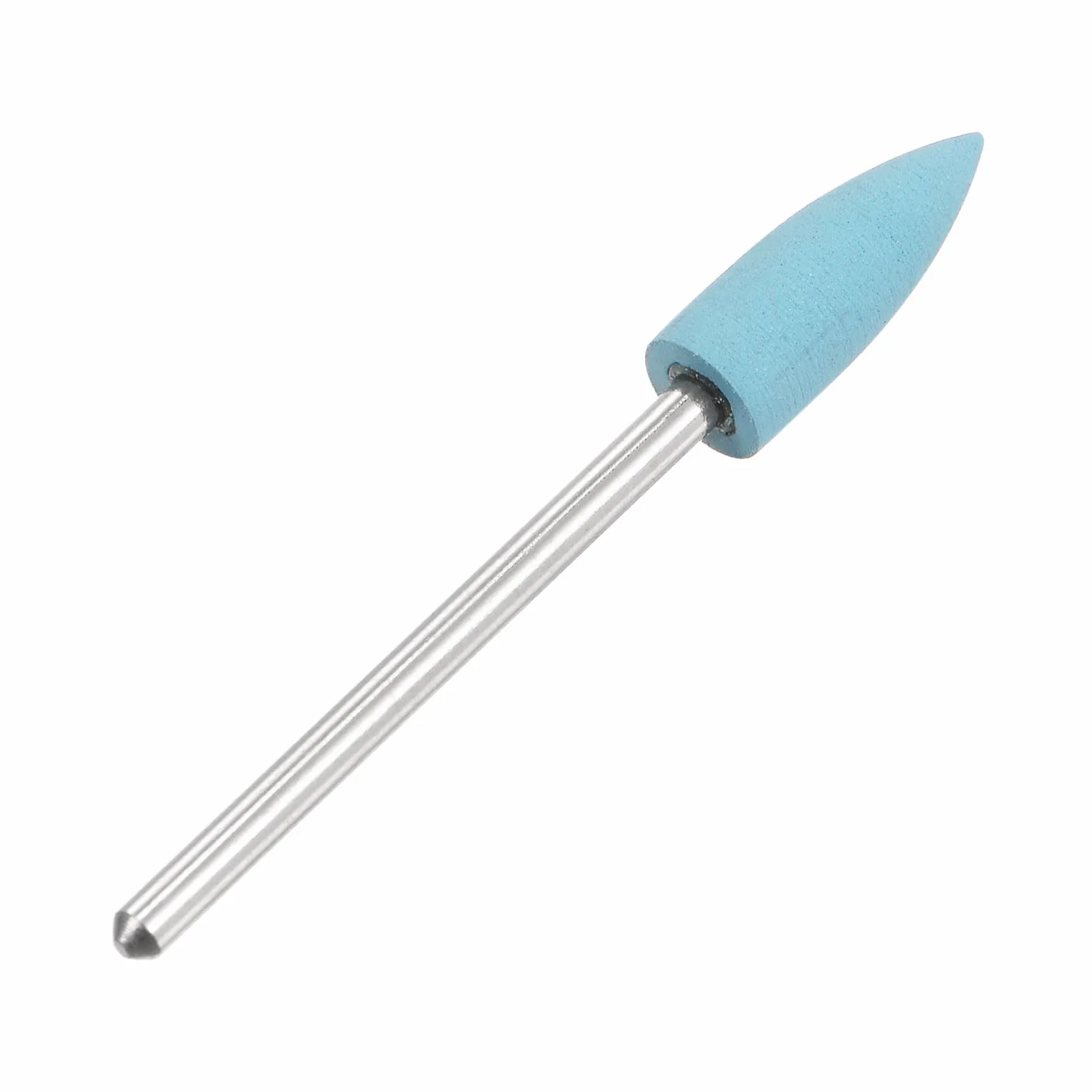 QUARKZMAN Kamień ścierny do szlifowania ziarna 600 2,35 mm pręt 1/4" (6 mm) końcówka szpiczaste kamienie szlifowanie i polerowanie do usuwania zadziorów polerowanie