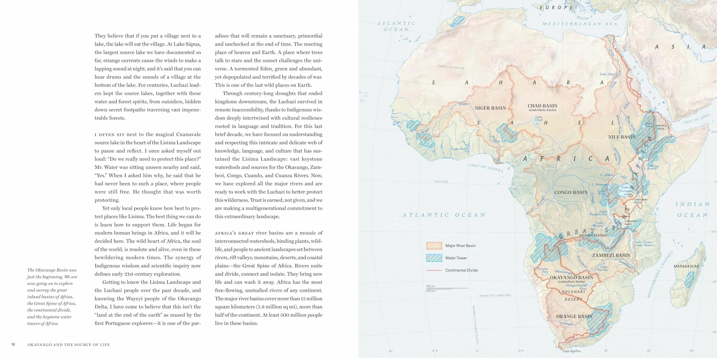 Okavango and the Source of Life: Exploring Africa's Lost Headwaters