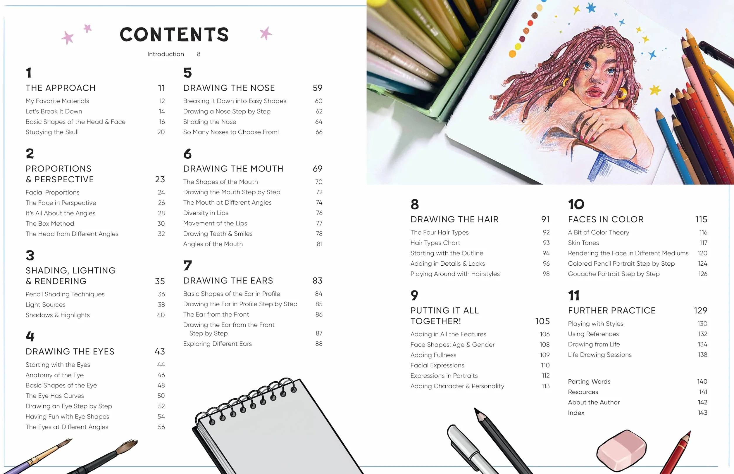 Draw Amazing Faces: Learn the Basics and Develop Your Own Style