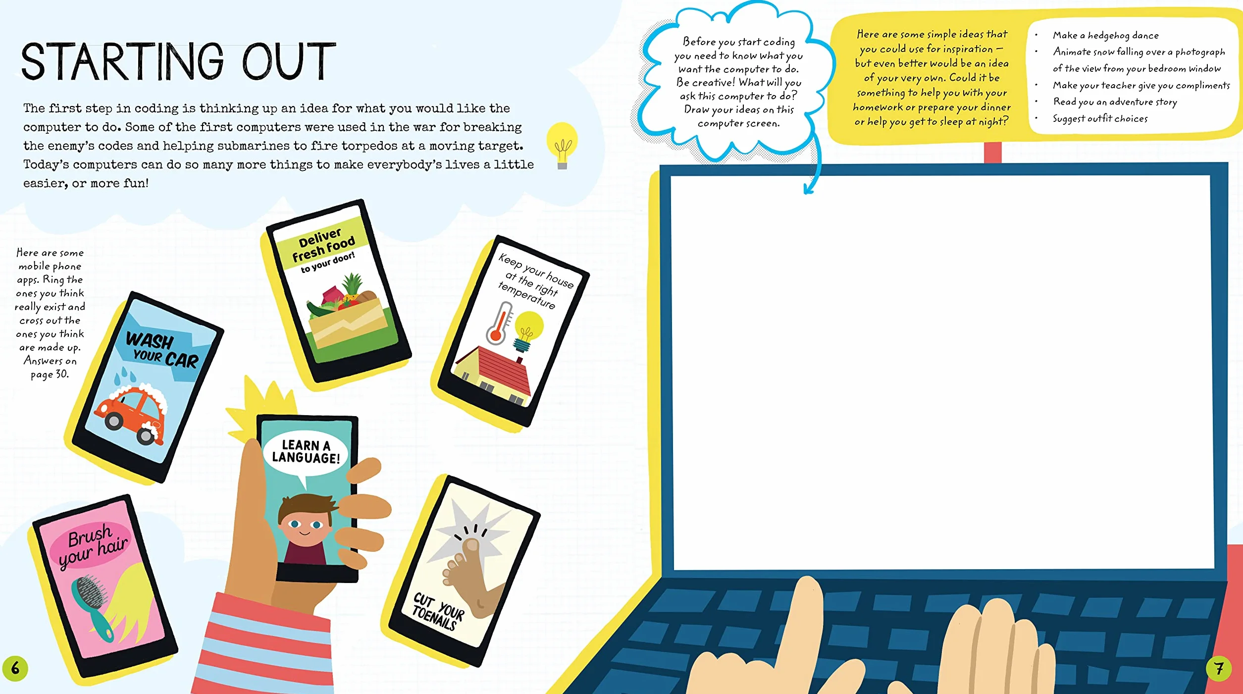 Coding Activity Book: Activities to Help You Think Like a Coder!