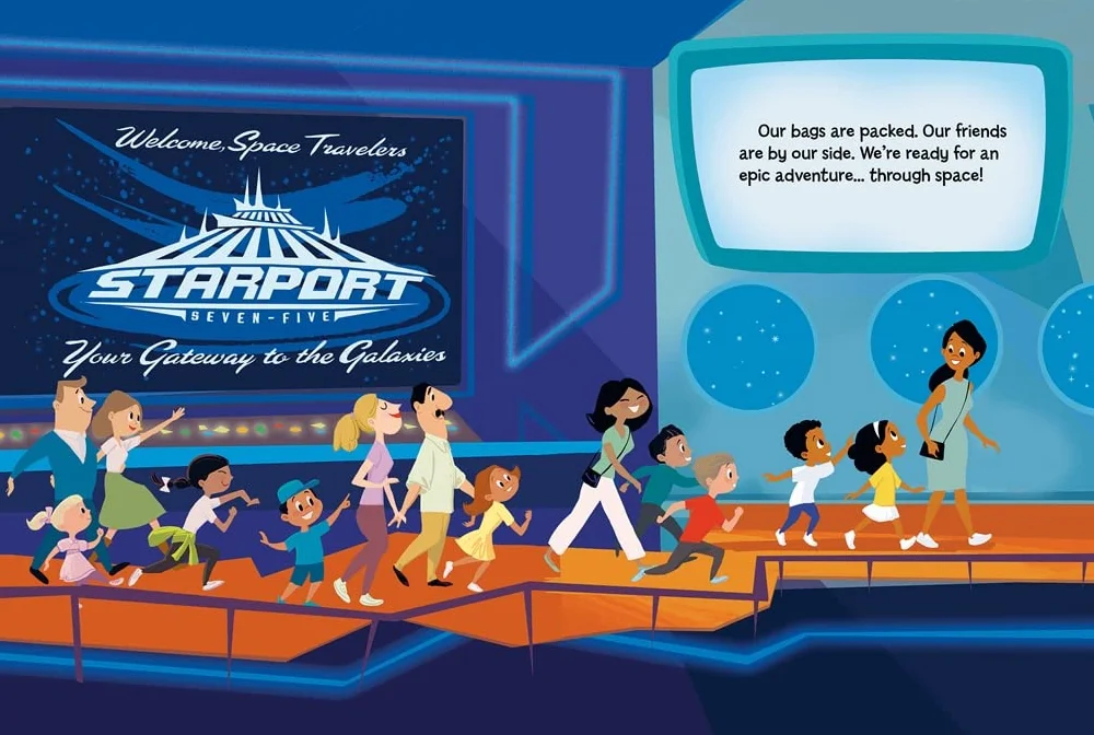 Disney Disneyland Park Collection of Four Exciting Stories
