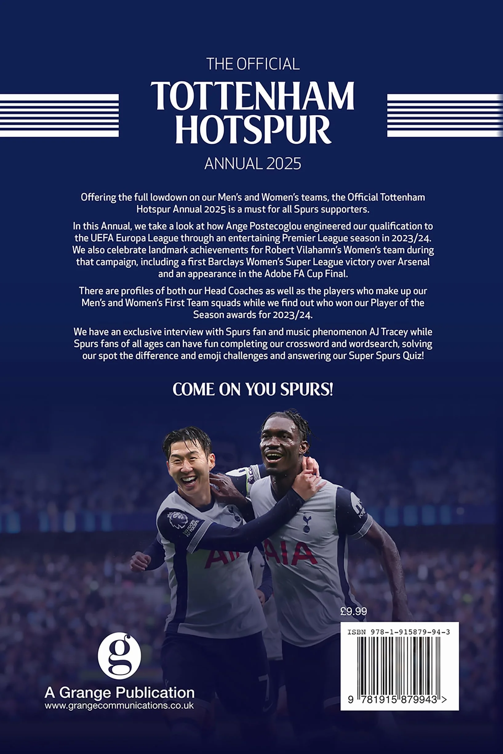 The Official Tottenham Hotspur Annual 2025
