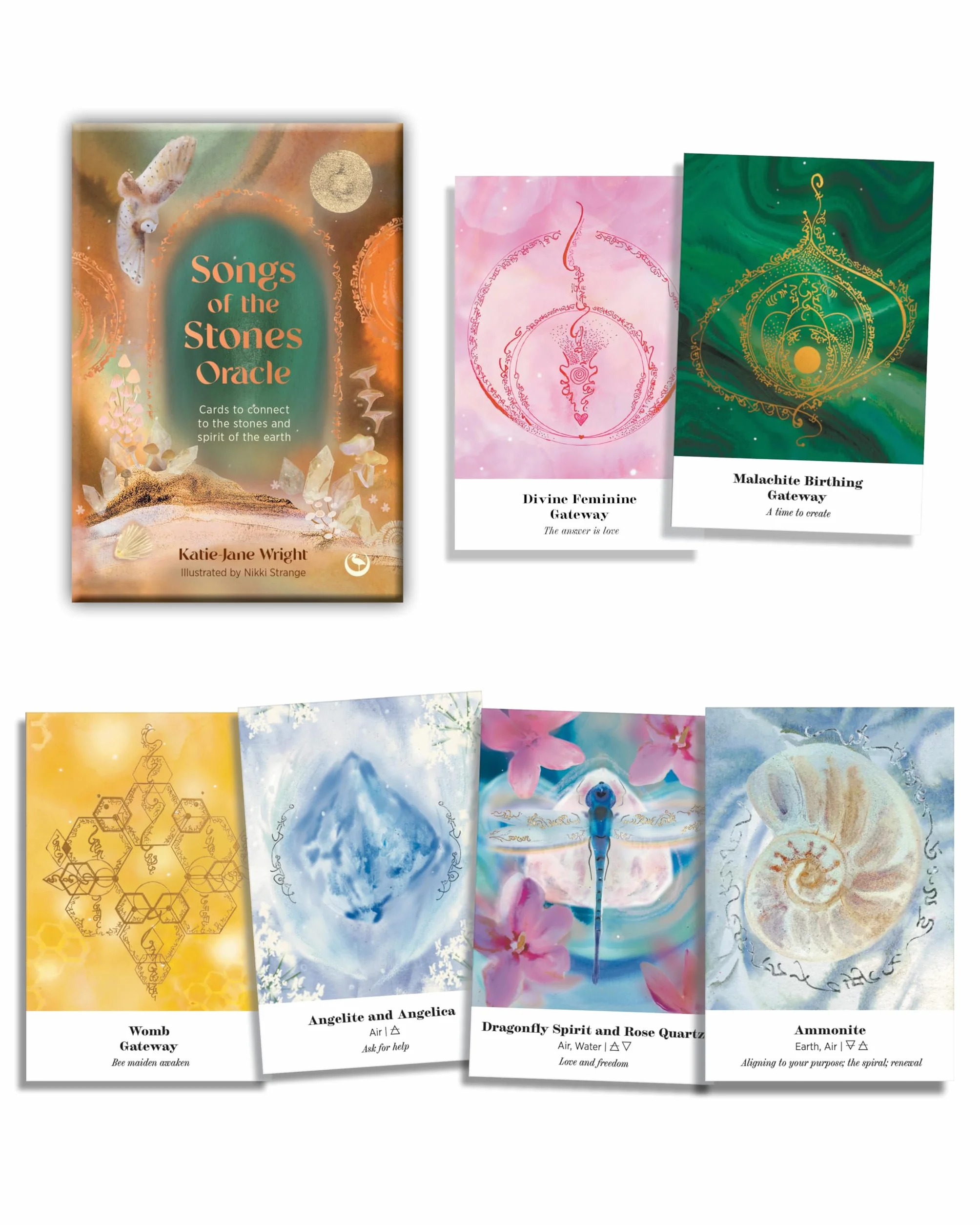 Songs of the Stones Oracle: Cards to Connect to Stones and Spirit of the Earth