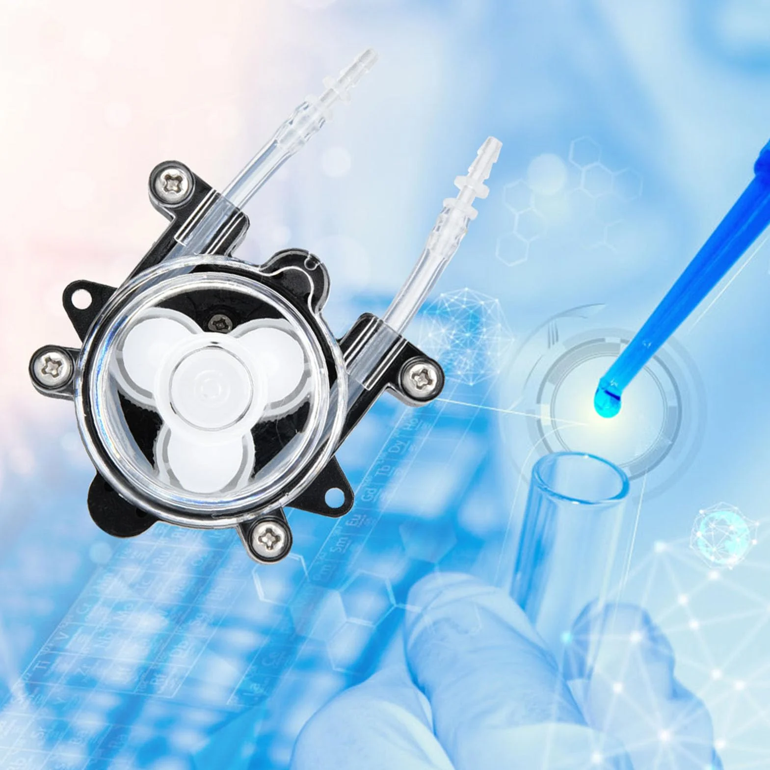 Mini Peristaltic Pump DC 12V Laboratory Equipment for Bioengineering Biochemical Research