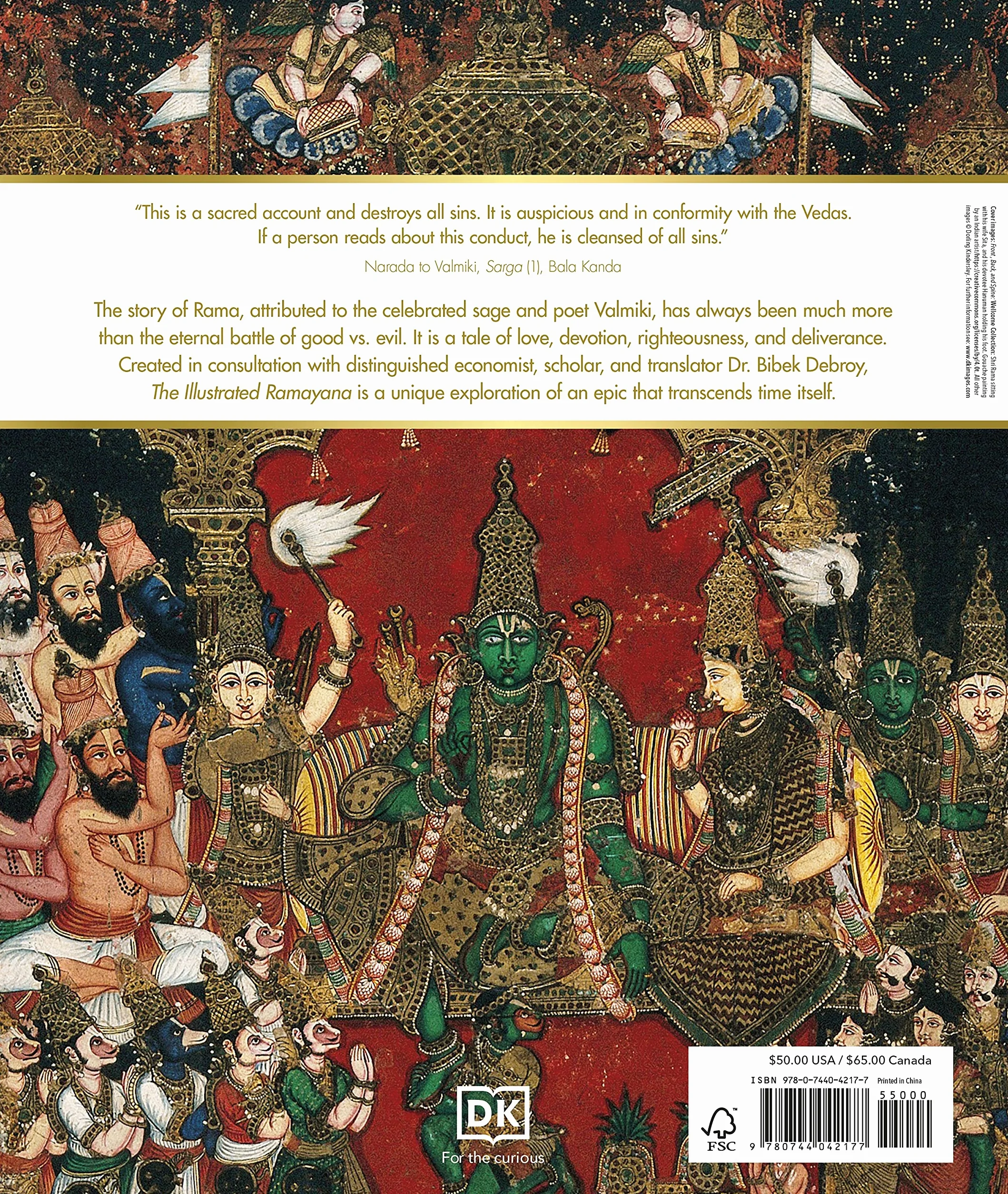 The Illustrated Ramayana: The Timeless Epic of Duty, Love, and Redemption