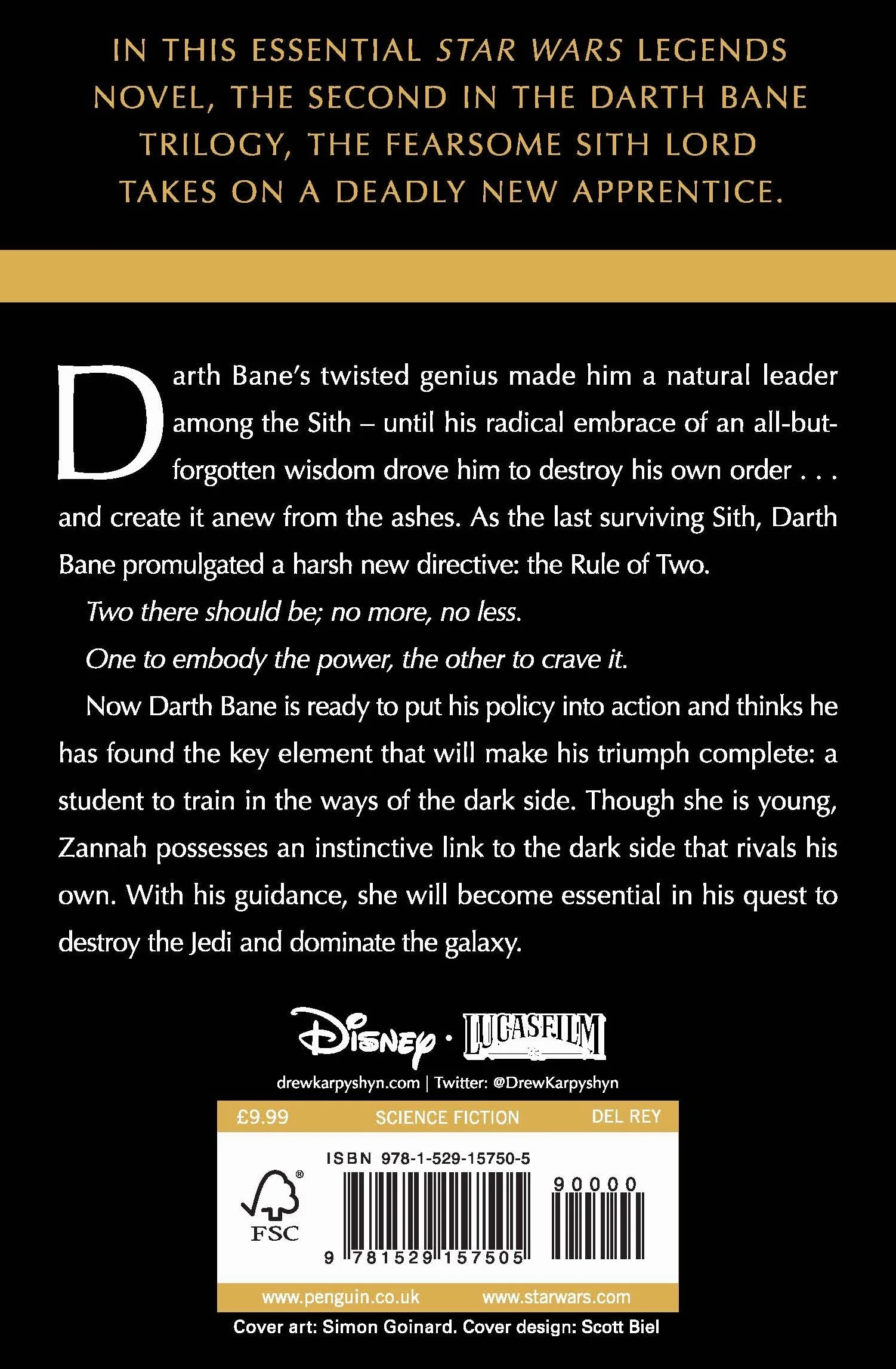 Star Wars: Darth Bane - Rule of Two