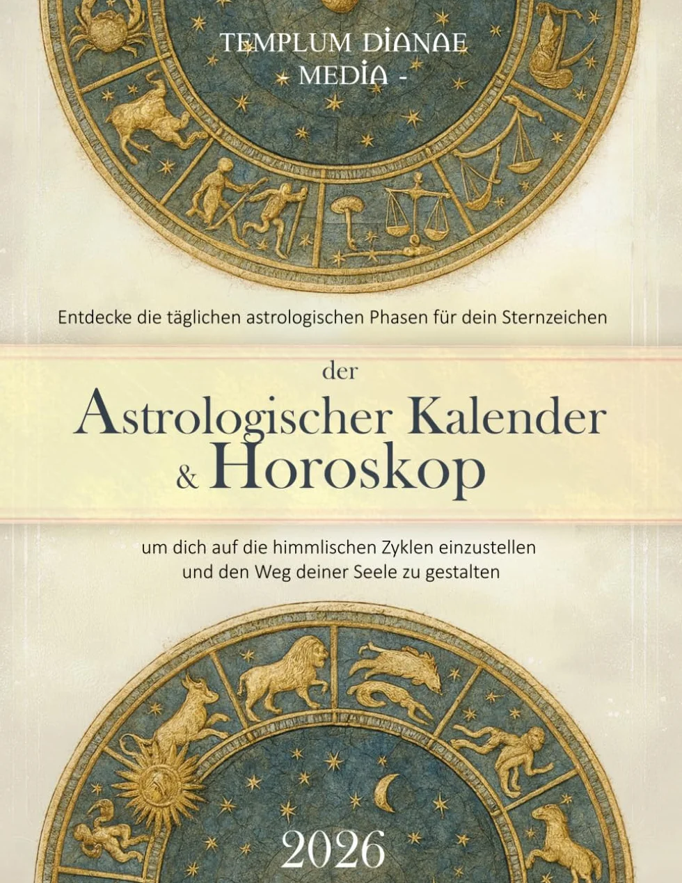 Astrologischer Kalender & Horoskop 2026: Tägliche astrologische Phasen für dein Sternzeichen