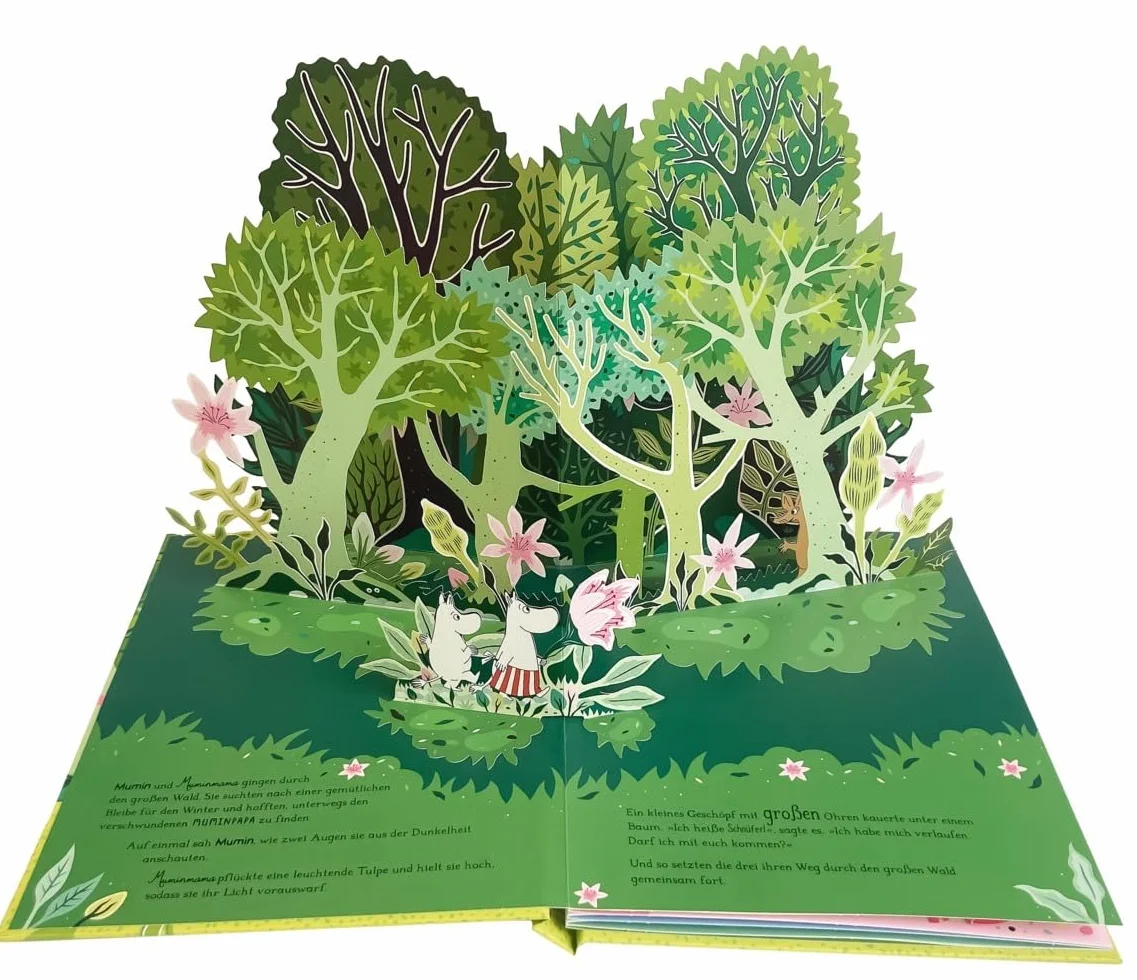 Die Mumins finden ein Zuhause - Ein Pop-up Buch ab 4 Jahren für kleine und große Mumin-Fans: Ein Pop-up Abenteuer