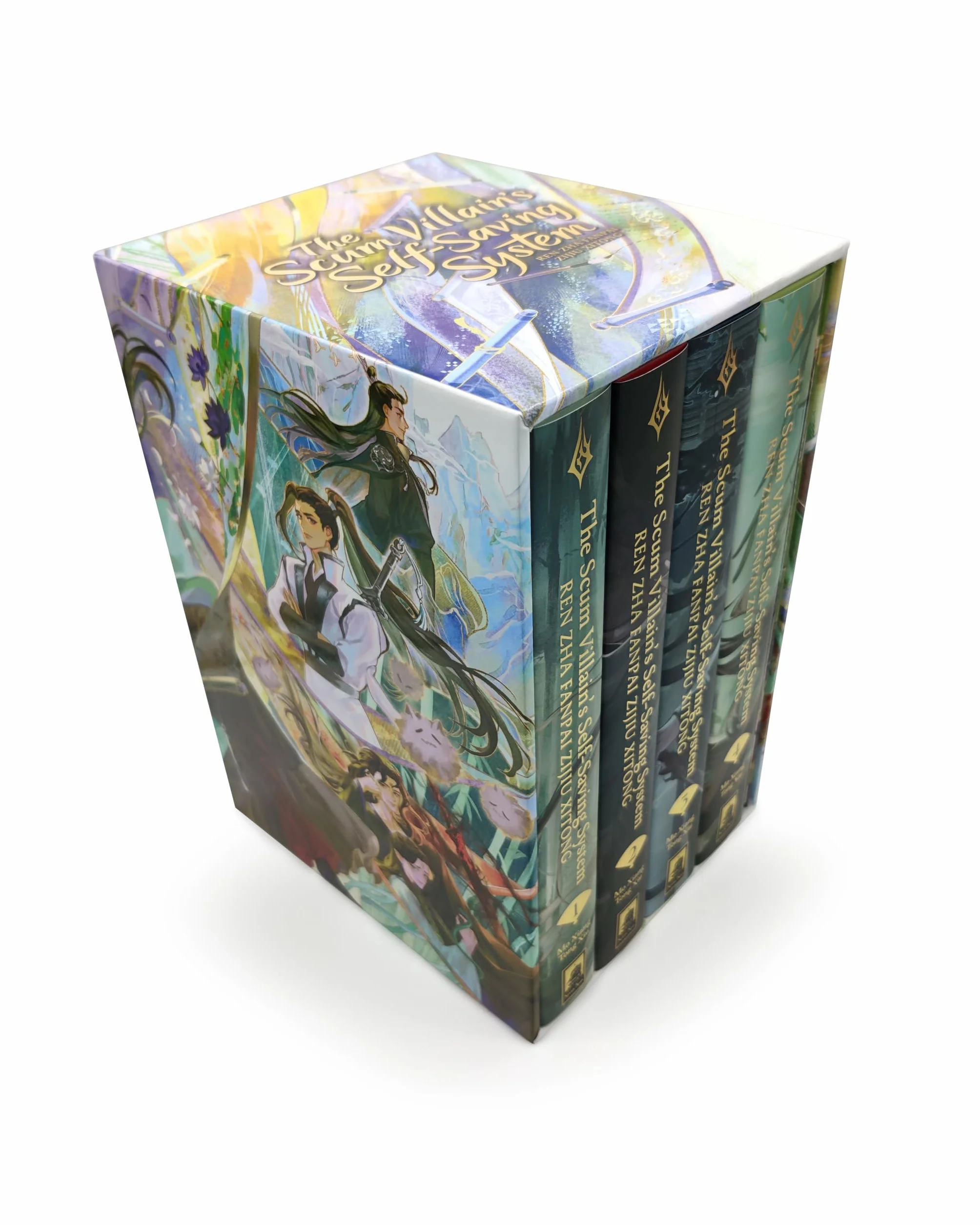 The Scum Villain's Self-Saving System: Ren Zha Fanpai Zijiu Xitong Deluxe Hardcover Novel Box Set 1