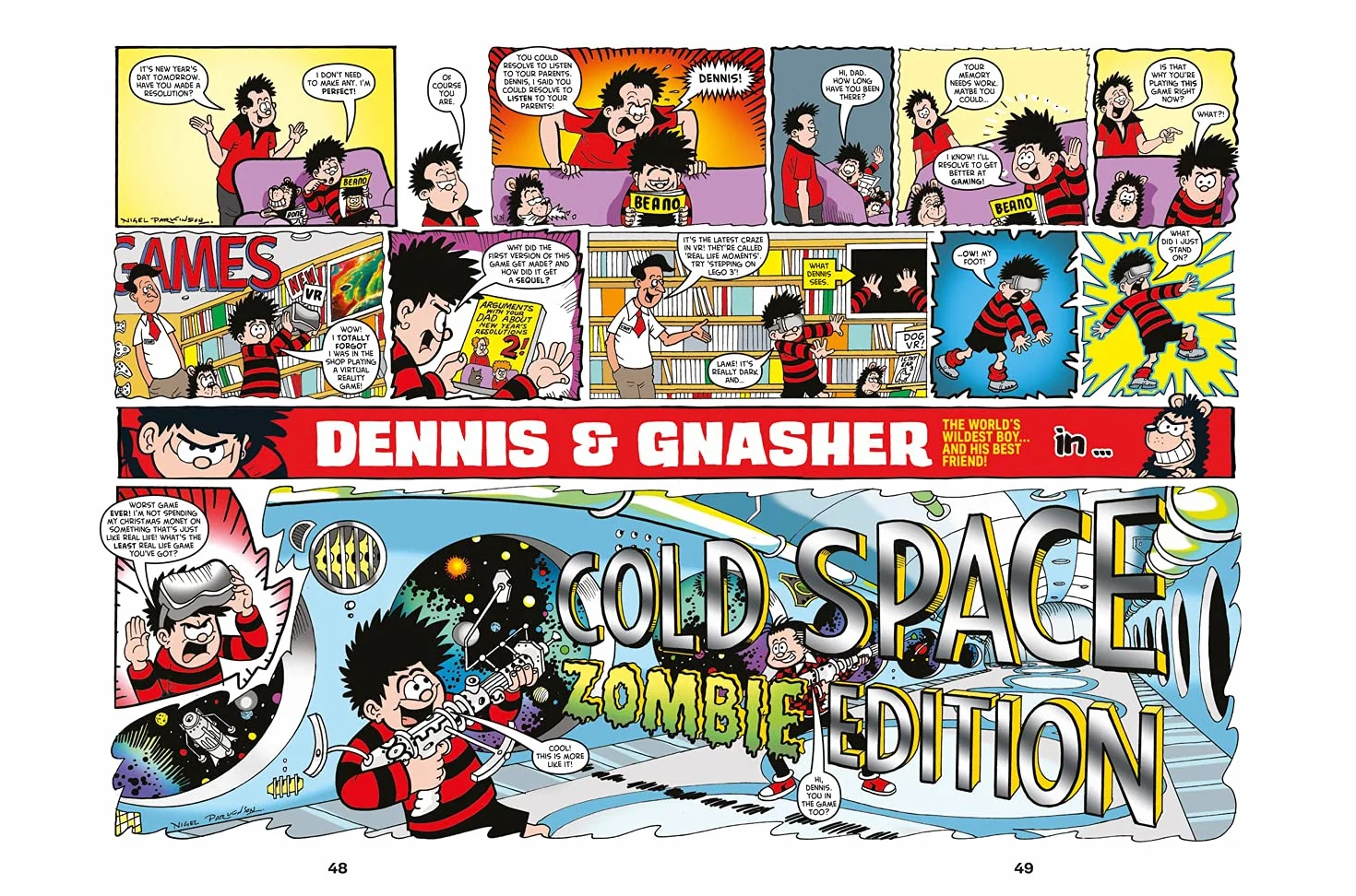 Beano Ultimate Dennis & Gnasher Comic Collection: An entertaining collection for readers ages 7+