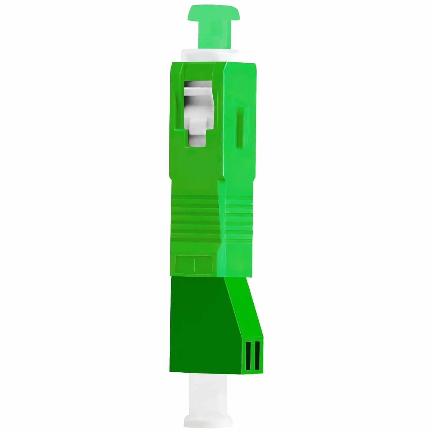 HENGBIRD Adapter światłowodowy LC/APC gniazdo do SC/APC wtyczka jednomodowa 9/125um Simplex hybrydowa