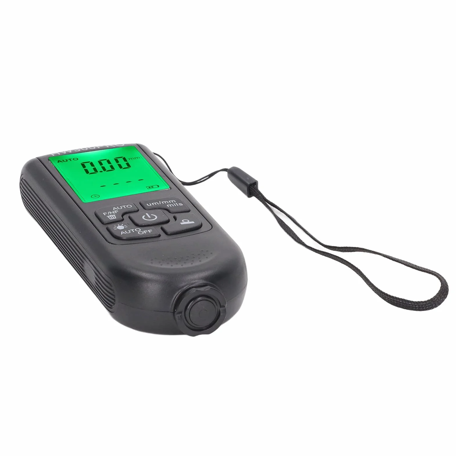 Miernik Grubości Warstwy 0-2000um 1UM FE NFE Automatyczne Wyłączenie Czarny
