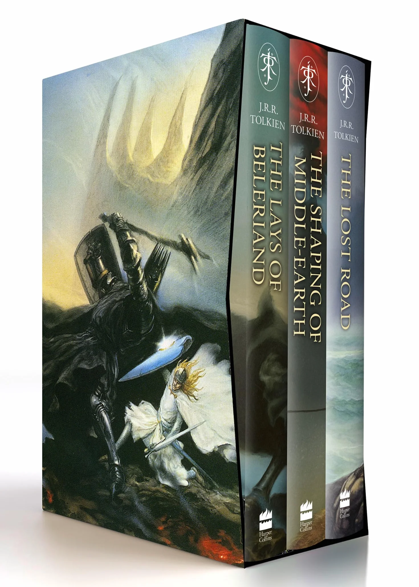 The History of Middle-earth (Boxed Set 2): The Lays of Beleriand, The Shaping of Middle-earth & The Lost Road