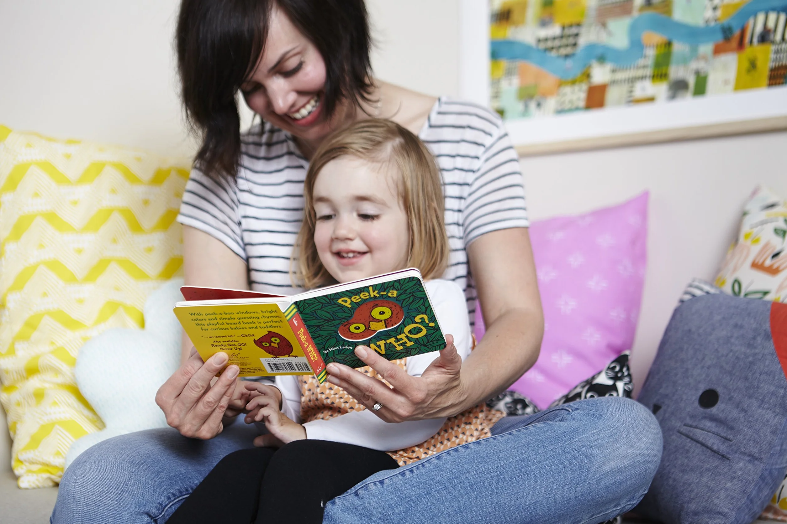 Peek-A Who? Board Book