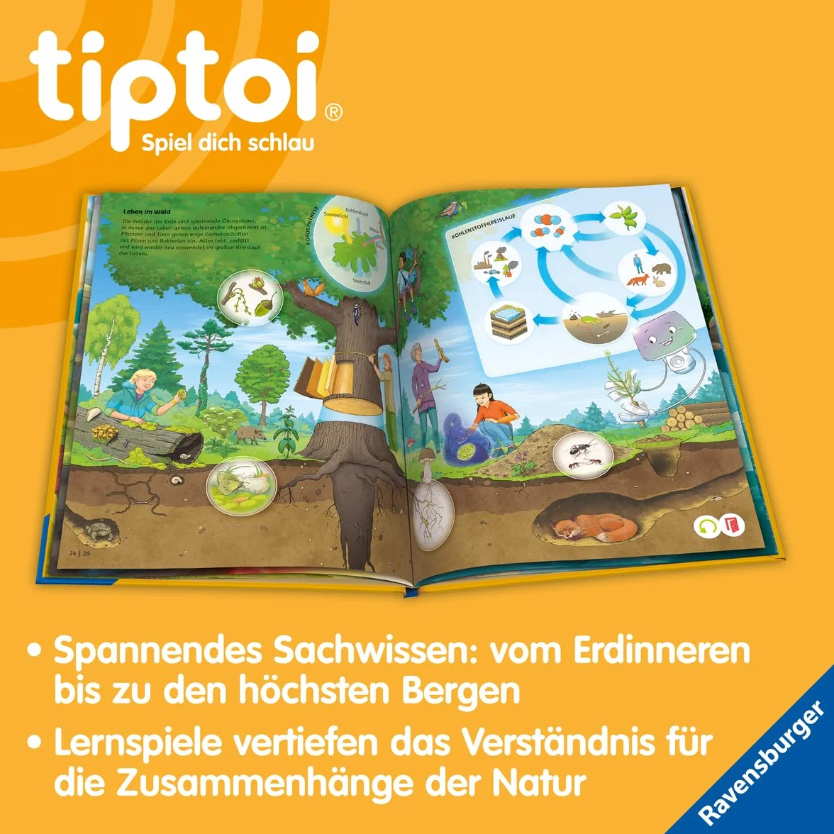 tiptoi® Die Erde Ozeane Wetter und Vulkane
