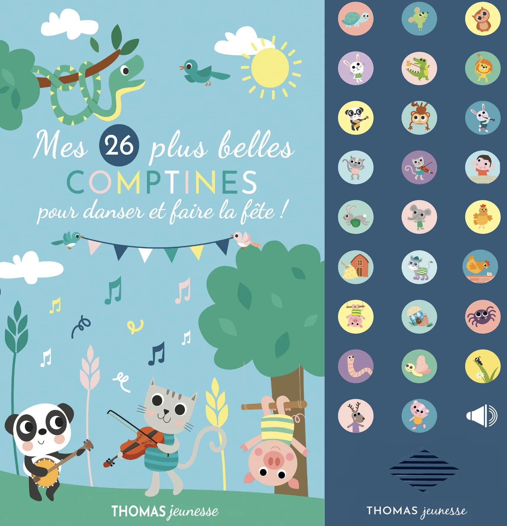 Mes 26 plus belles comptines pour danser et faire la fête
