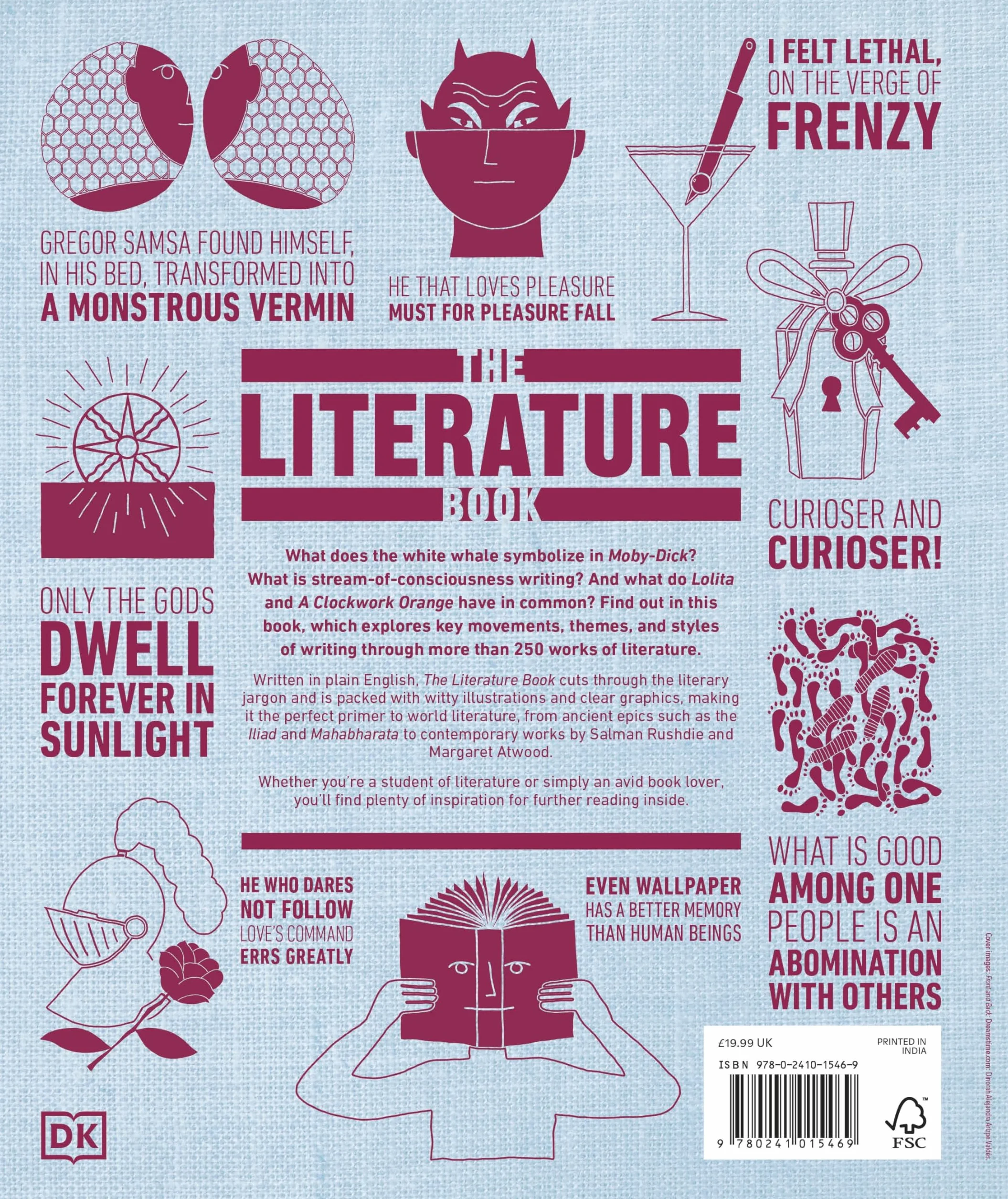 The Literature Book: Big Ideas Simply Explained