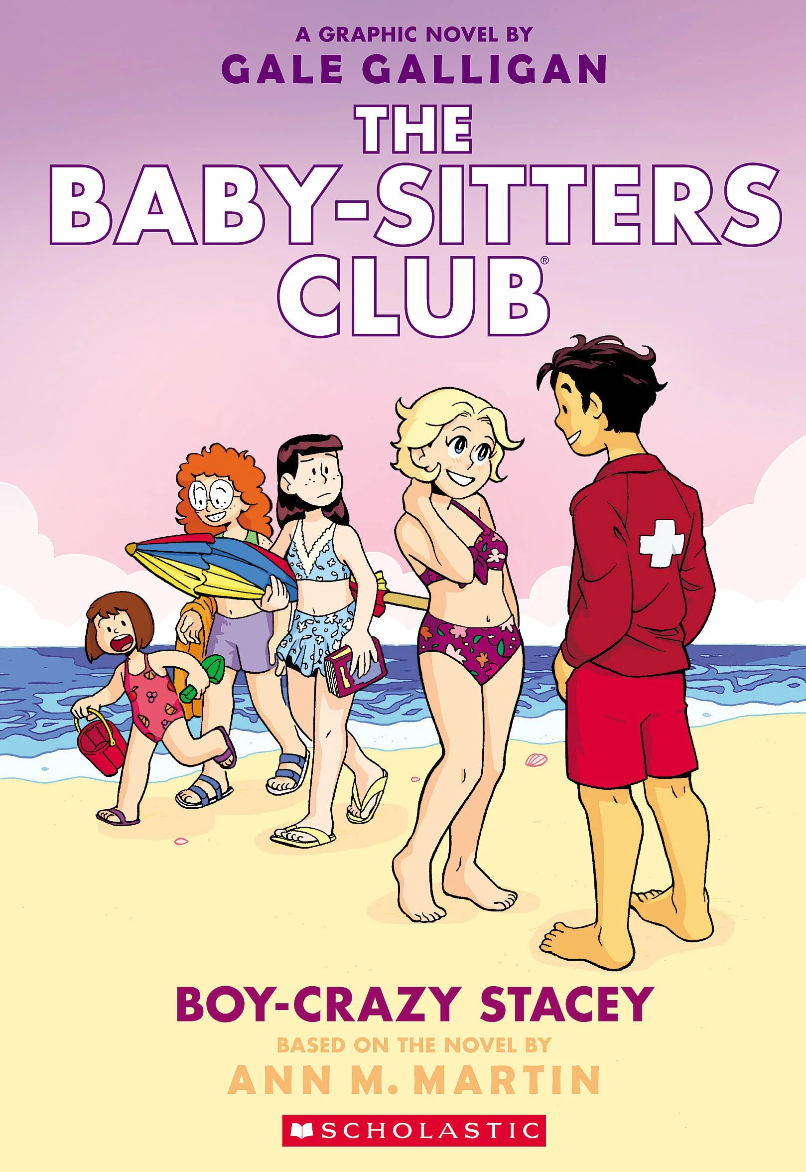 Boy-Crazy Stacey: A Graphic Novel (the Baby-Sitters Club #7)