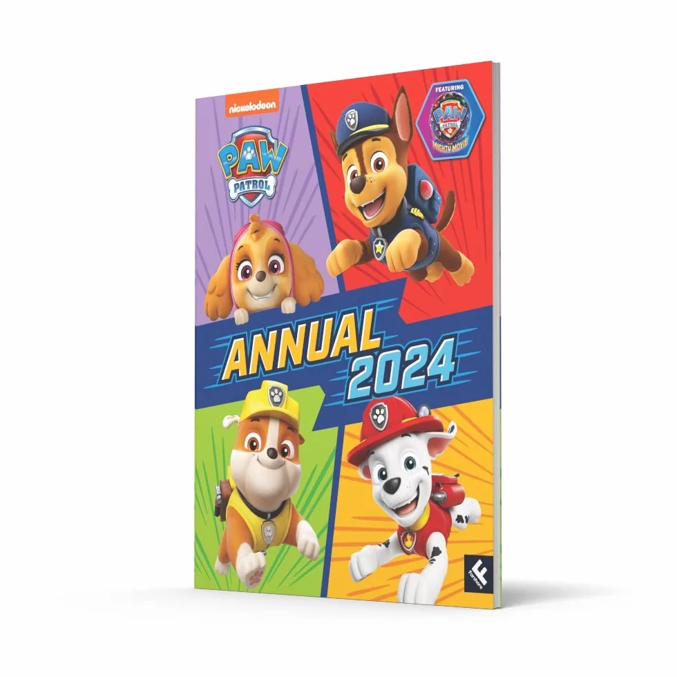 Paw Patrol Annual 2024: Illustrated Gift Book for Children Fans of Nickelodeon TV Show