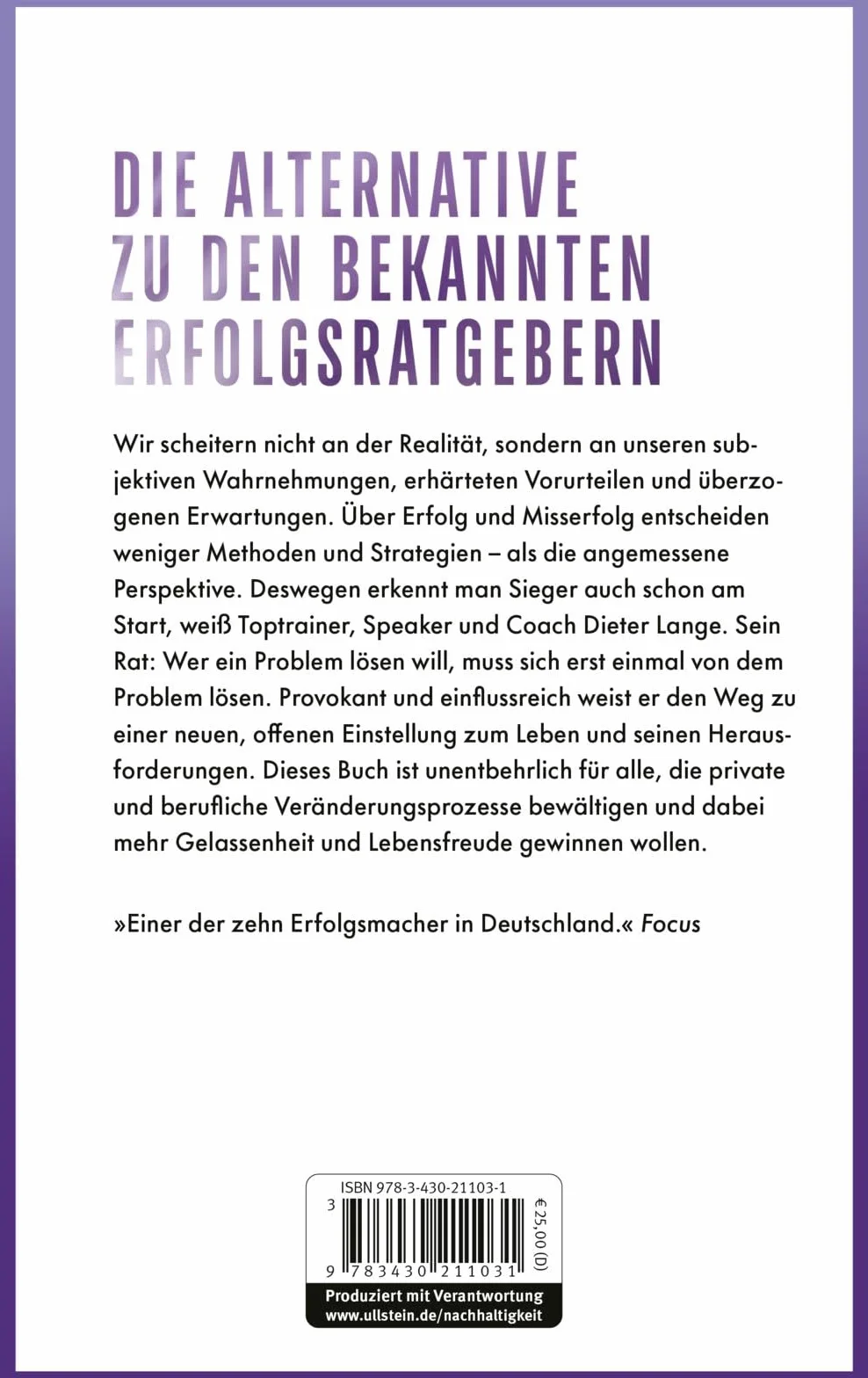 Sieger erkennt man am Start - Verlierer auch: Der Erfolgsratgeber vom weltweit angesehenen Toptrainer von "Die Lebensschule": Für persönliche und berufliche Weiterentwicklung!