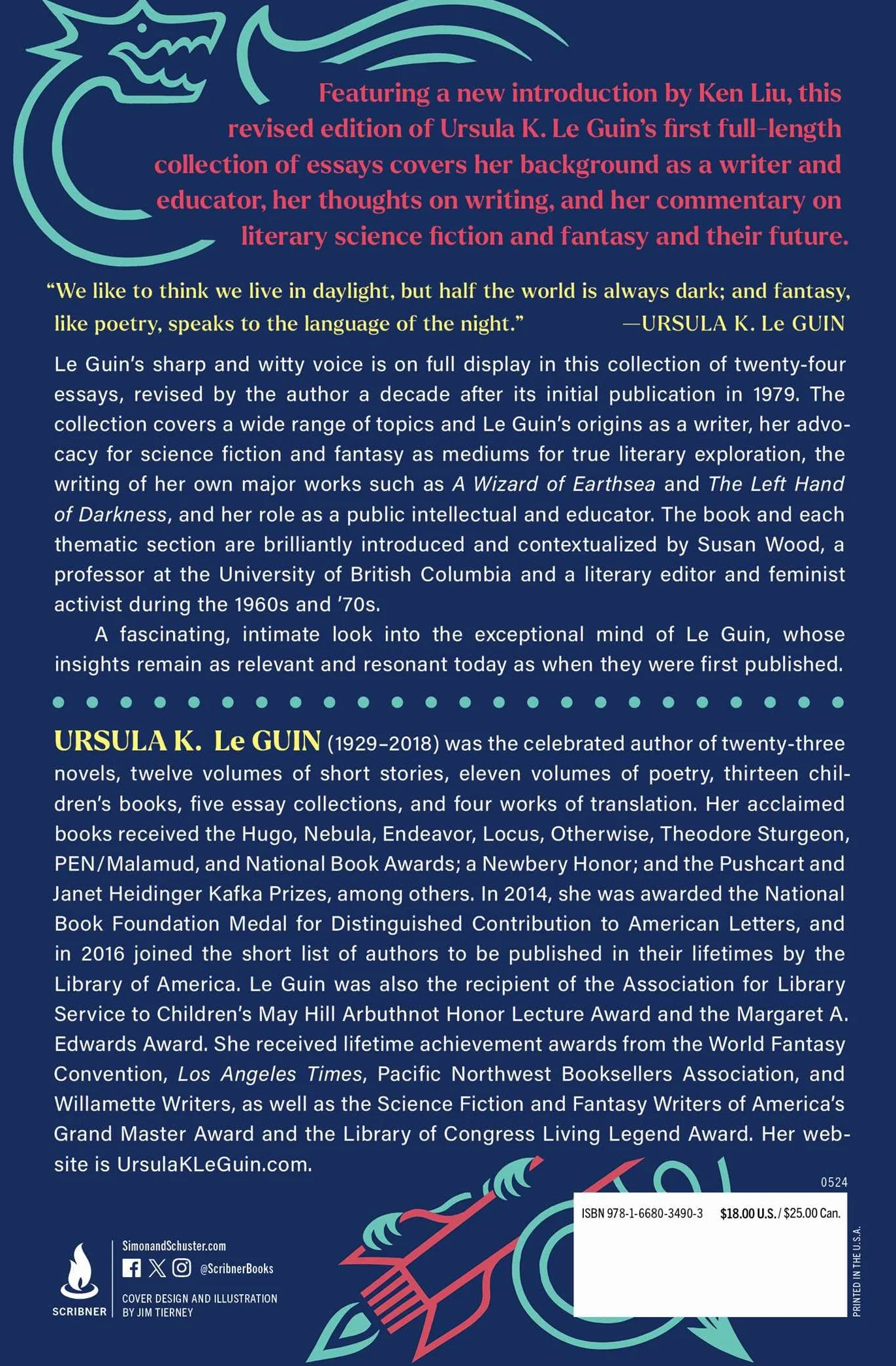 The Language of the Night: Essays on Writing, Science Fiction, and Fantasy