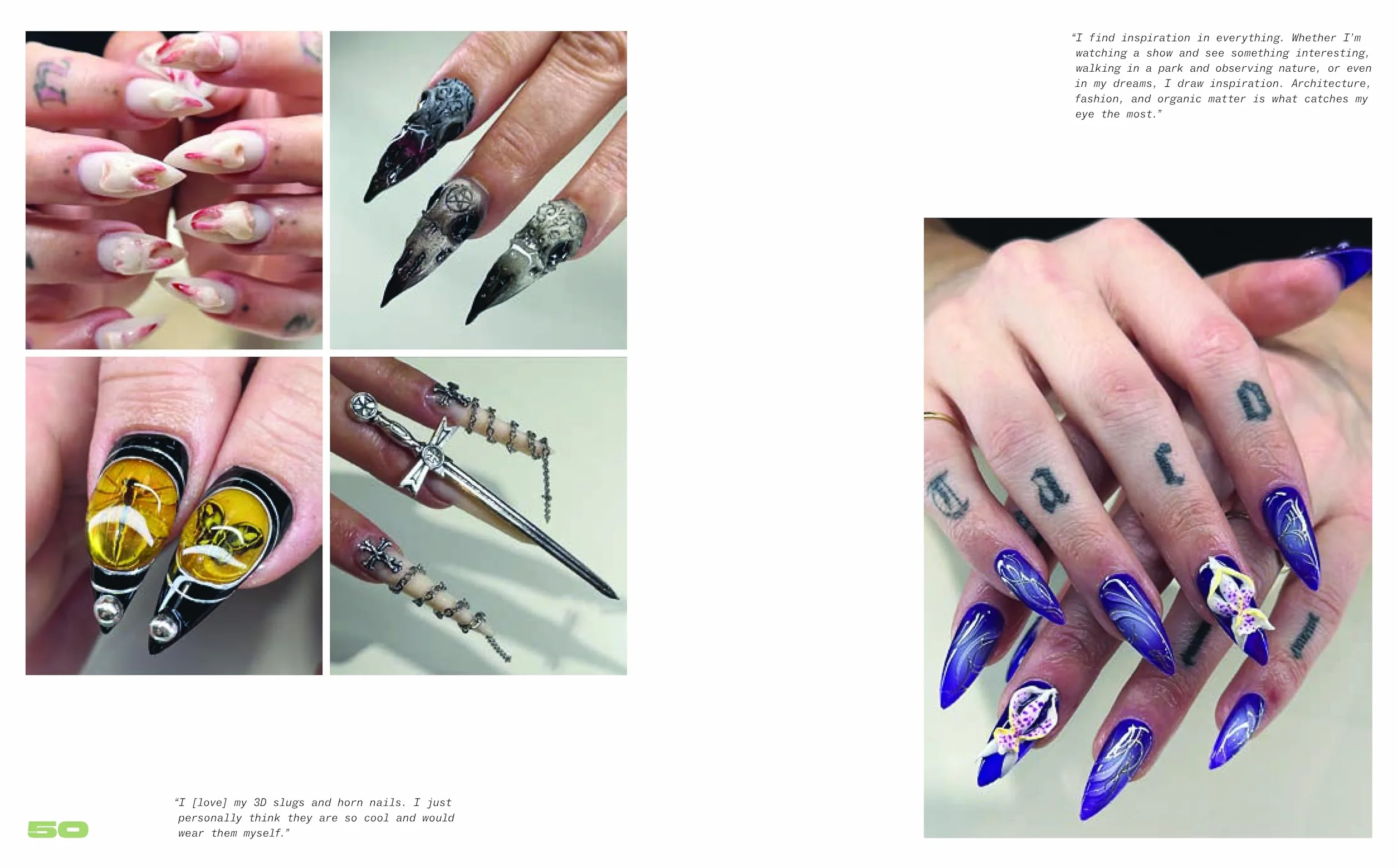 Contemporary Nail Art from Around the World