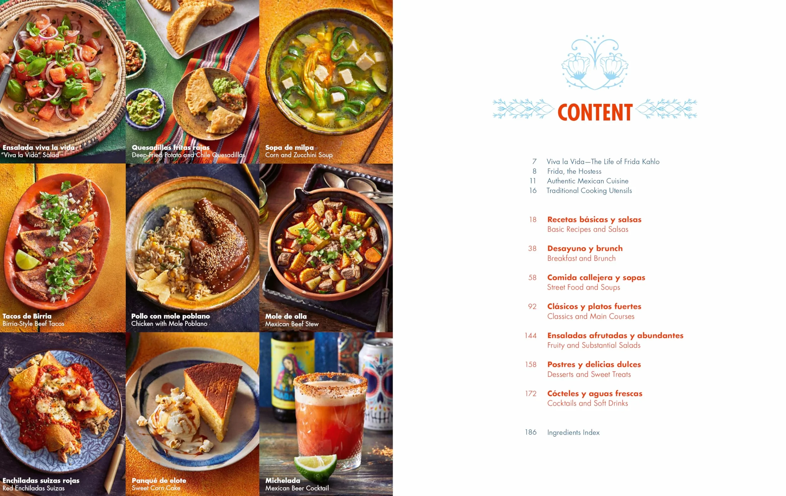 Dinner at Frida's: 90 Authentic Mexican Recipes Inspired by the Life and Art of Frida Kahlo