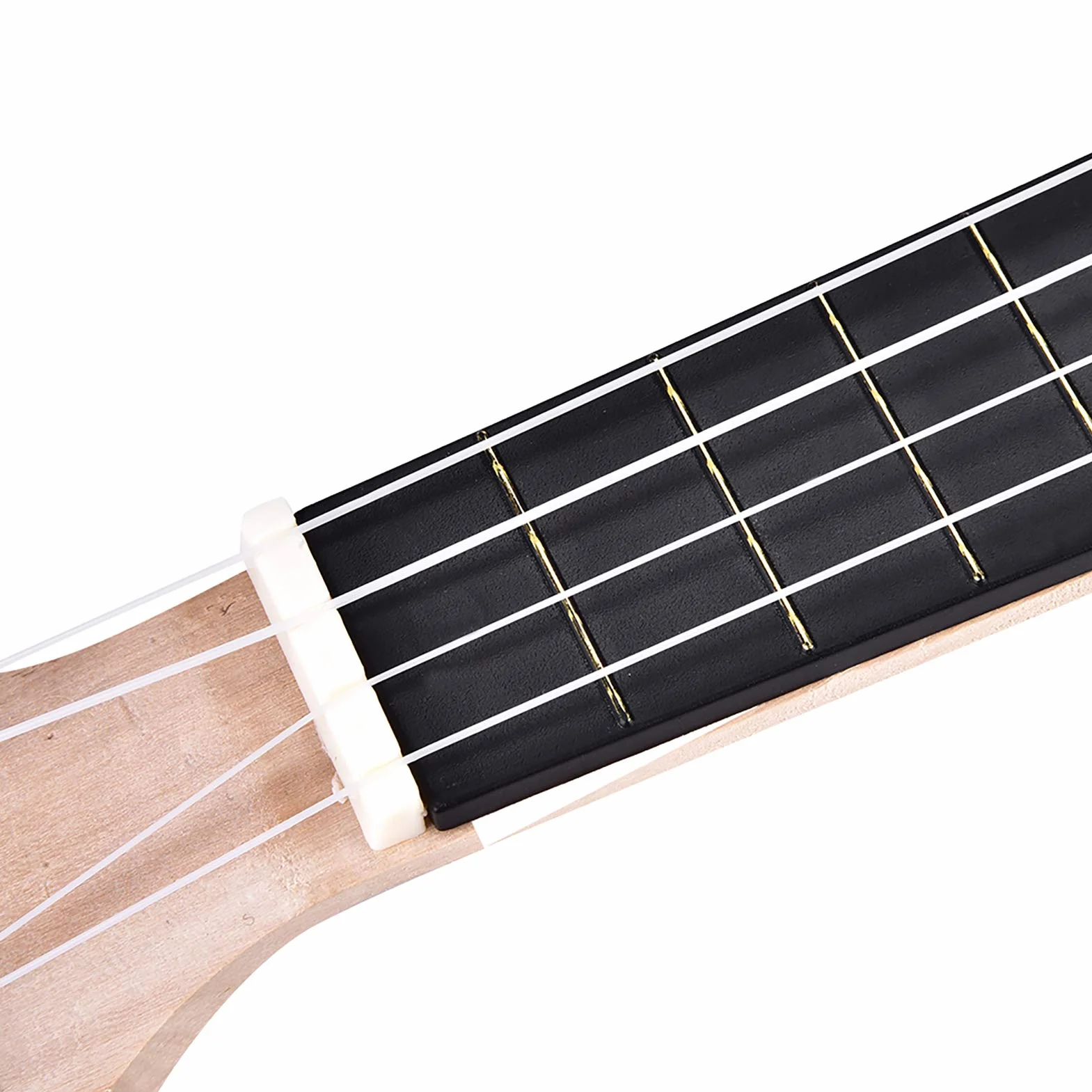 Zestaw do Ukulele DIY 4-strunowy Lipa Instrument Muzyczny dla Początkujących