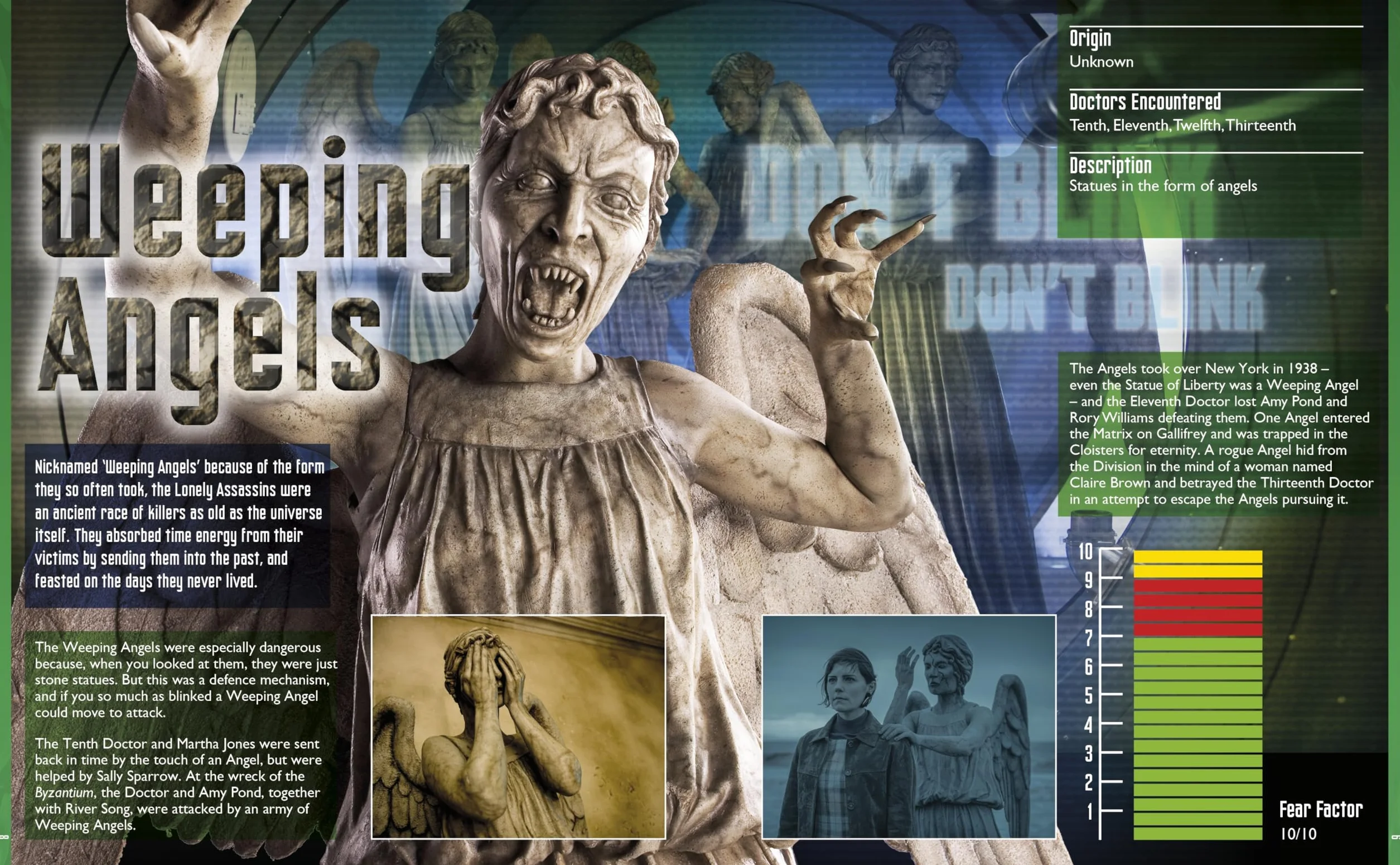Doctor Who: 100 Scariest Monsters - Fact-filled Book for Fans