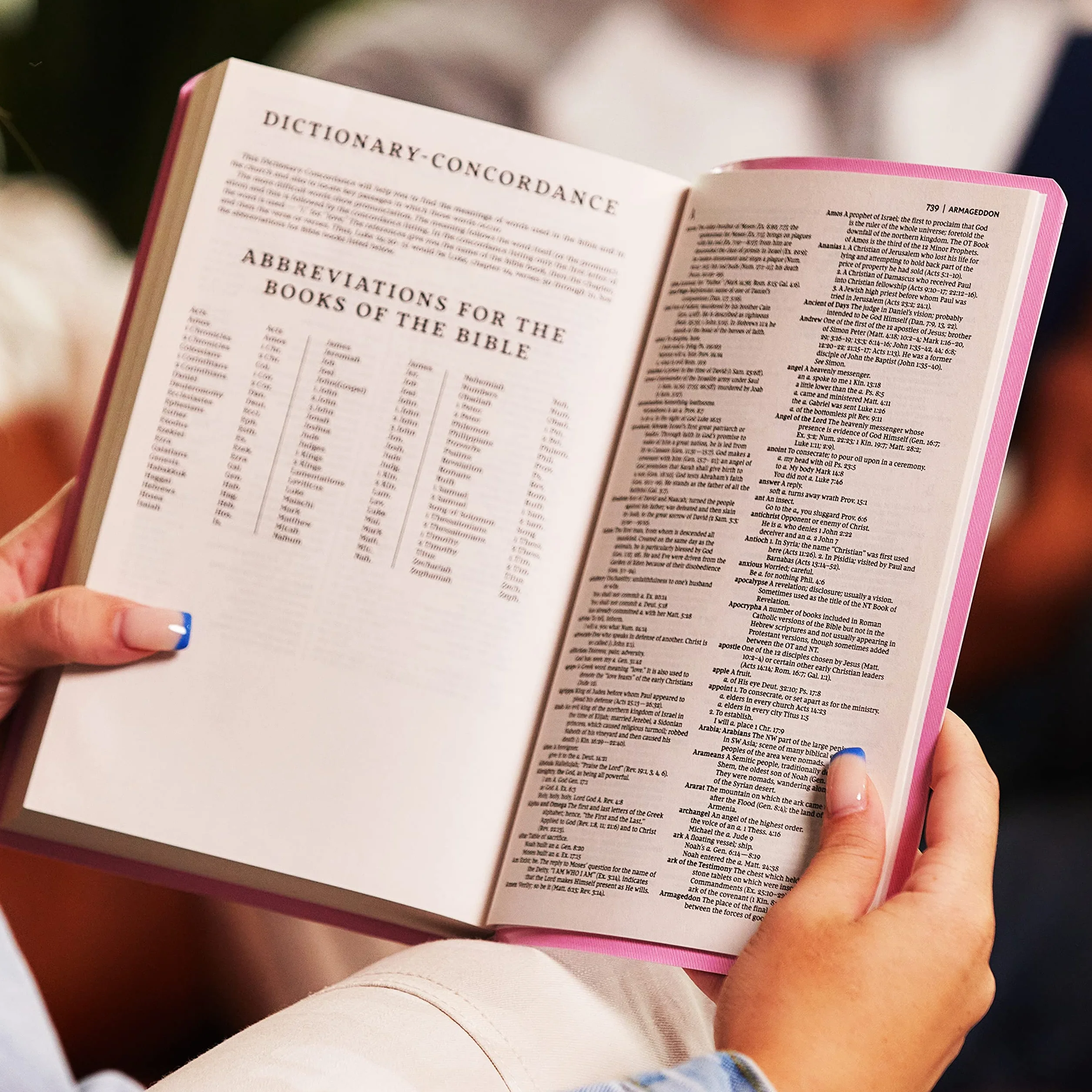 NKJV, Gift and Award Bible, Leather-Look, Blue, Red Letter Edition: Holy Bible, New King James Version