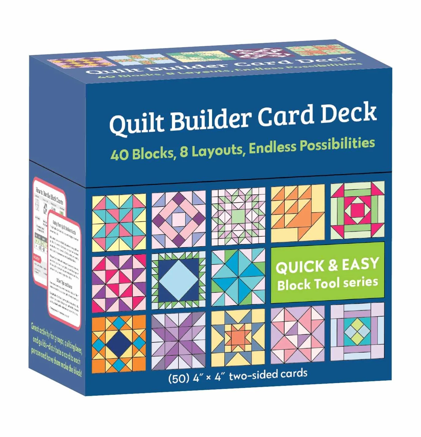 Quilt Builder Card Deck: 40 Block, 8 Layouts, Endless Possibilities: 1