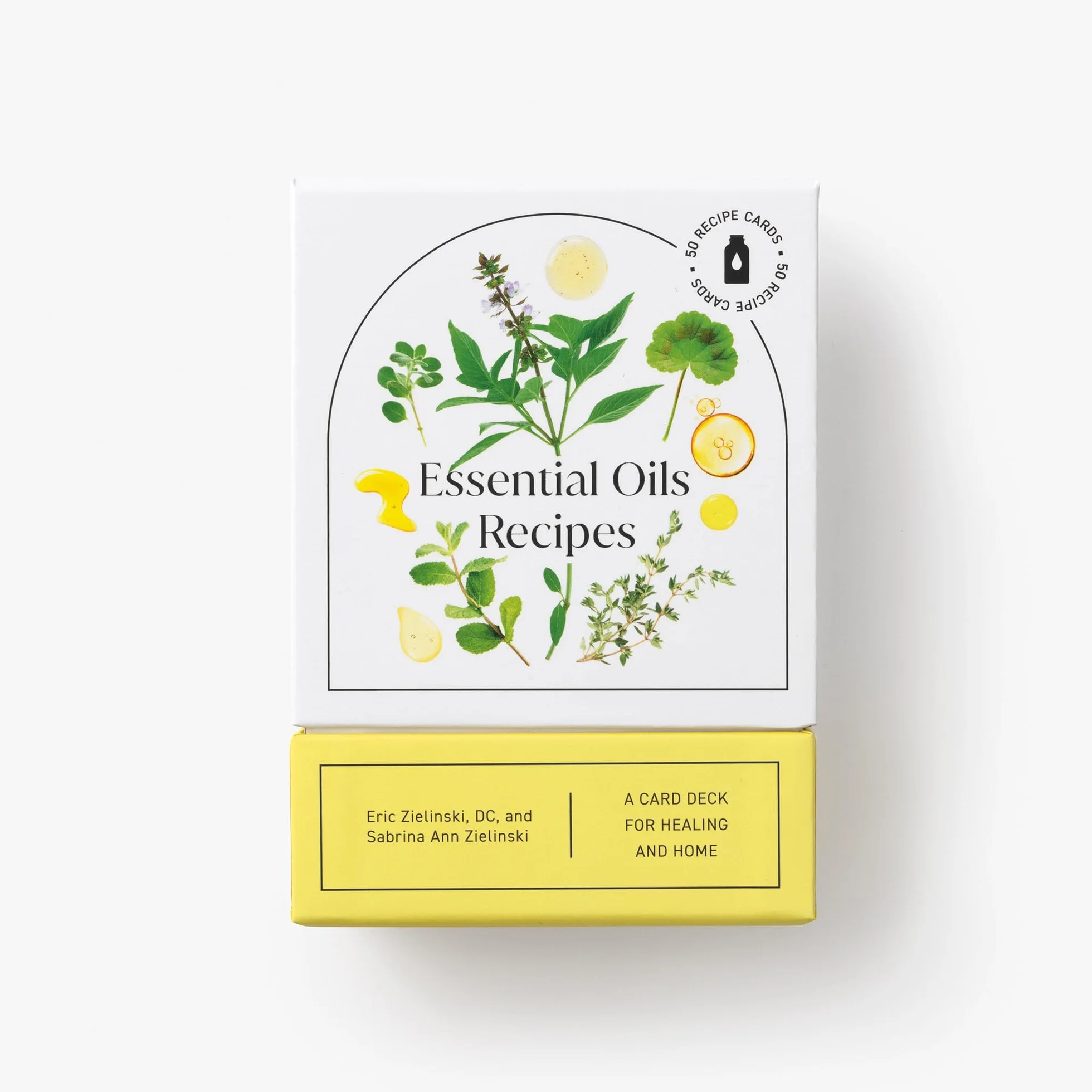 Essential Oils Recipes: 52-Card Deck for Healing and Home 50 Recipes