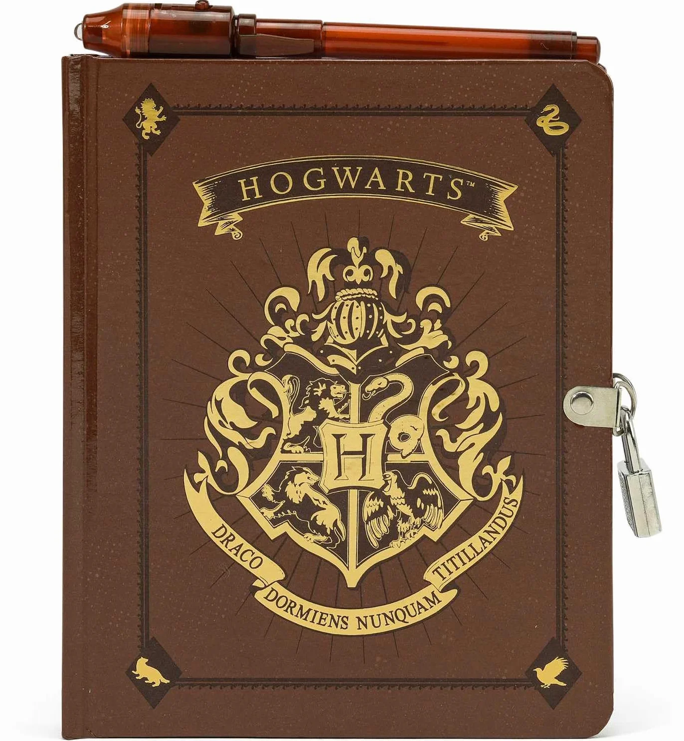 Harry Potter: Hogwarts Lock & Key Diary: Lock & Key Diary with Invisible Ink Pen