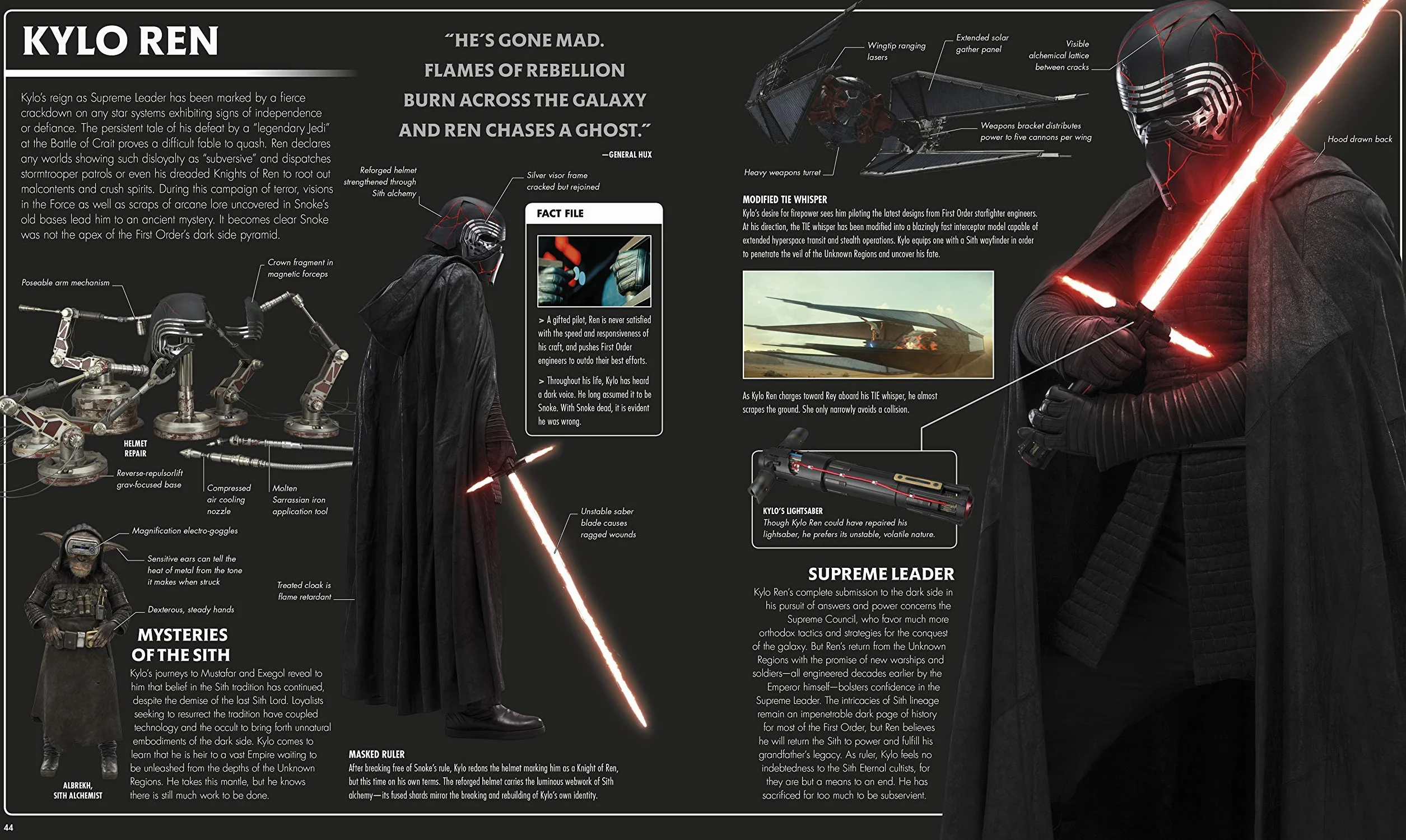 Star Wars The Rise of Skywalker The Visual Dictionary: With Exclusive Cross-Sections