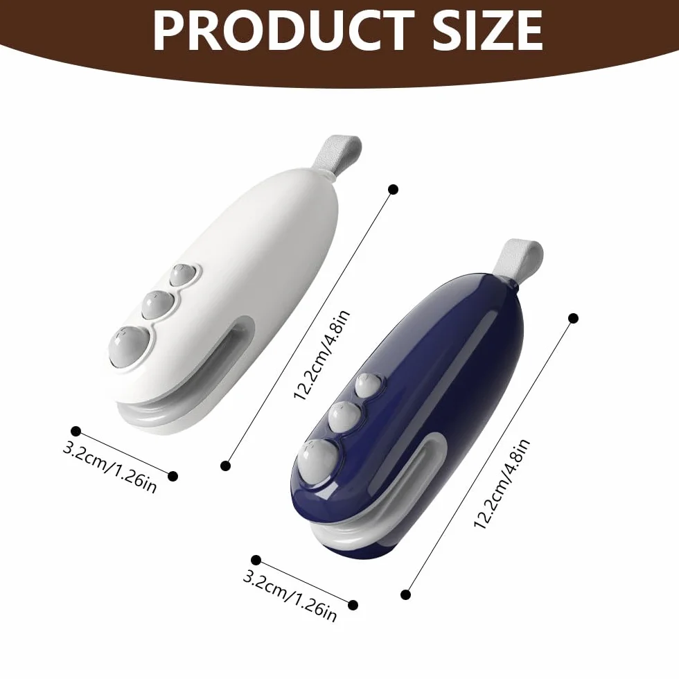 Mini Sealer 2 w 1 z obcinaczem Przenośna ręczna zgrzewarka USB do toreb plastikowych