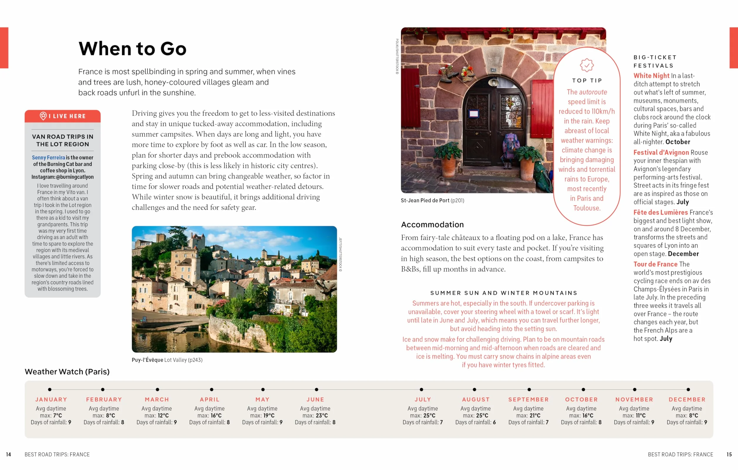 Best Road Trips France 4ed - anglais: Detailed Itineraries Travel Like a Local Insider Tips Covers Paris, Normandy, Loire Valley, Provence, and More