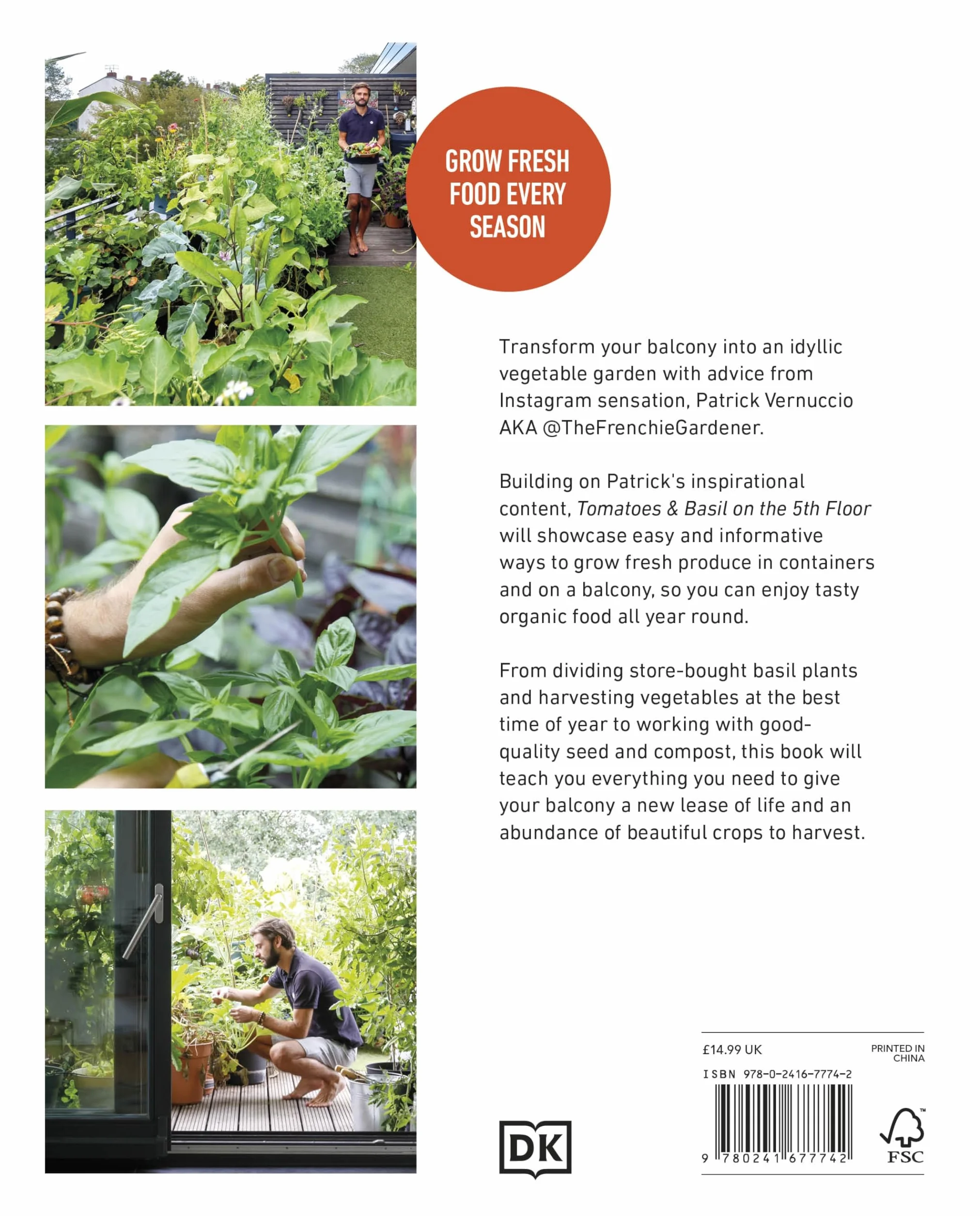 Tomatoes and Basil on the 5th Floor (The Frenchie Gardener): All You Need for a Bountiful Balcony Harvest