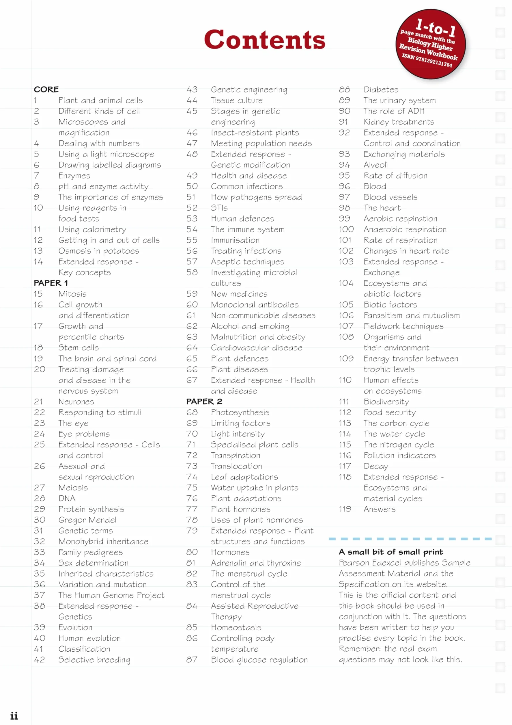 Revise Edexcel GCSE (9-1) Biology Higher Revision Guide: (with free online edition)