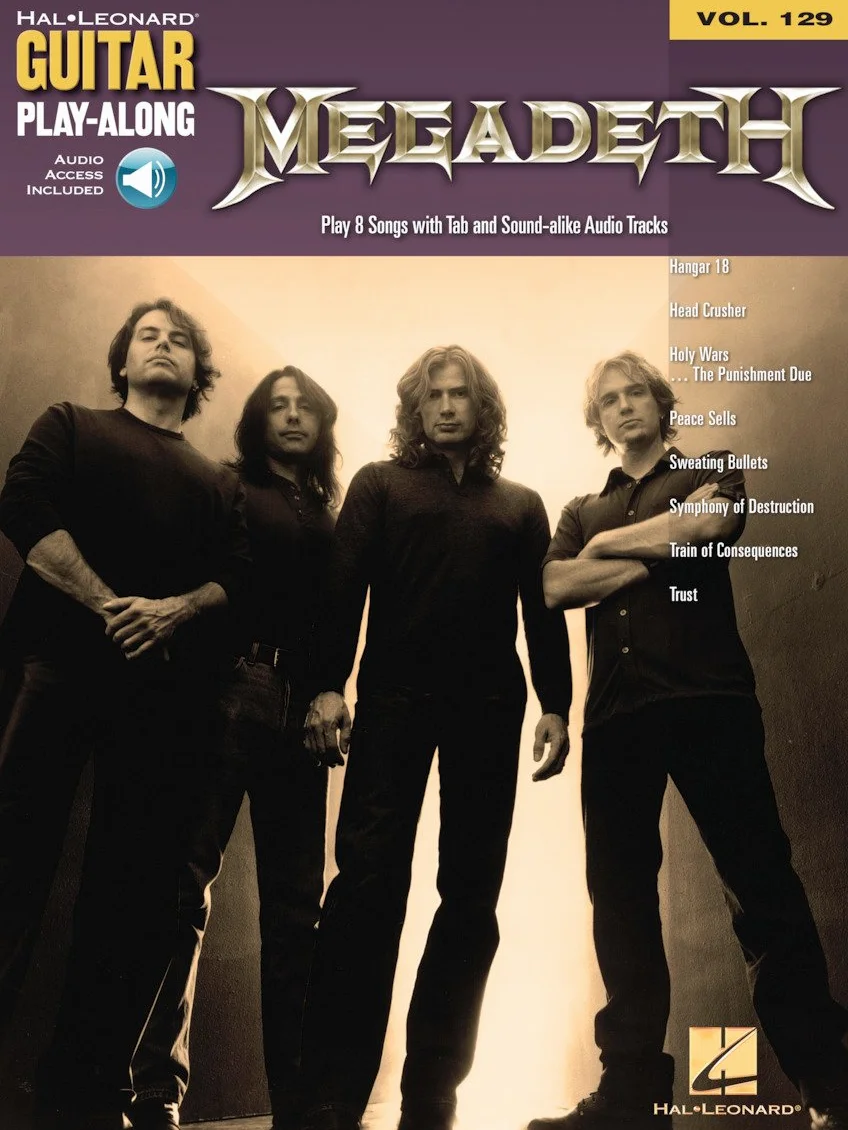 Megadeth Guitar Play-Along Volume 129 Guitare + CD