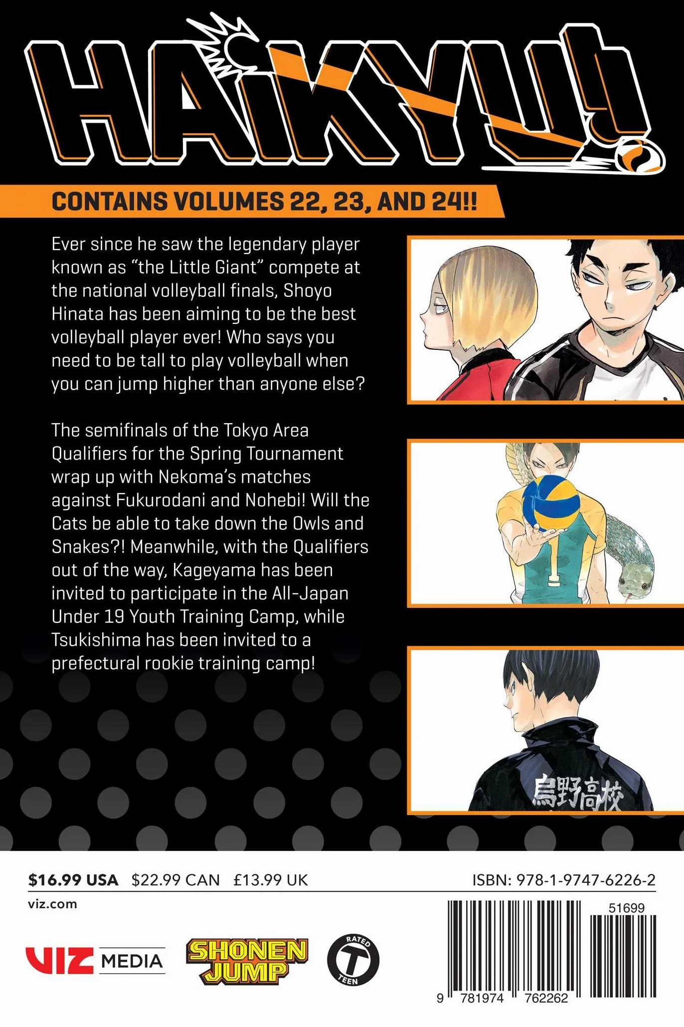 Haikyu!! (3-In-1 Edition), Vol. 8: Includes Vols. 22, 23 & 24