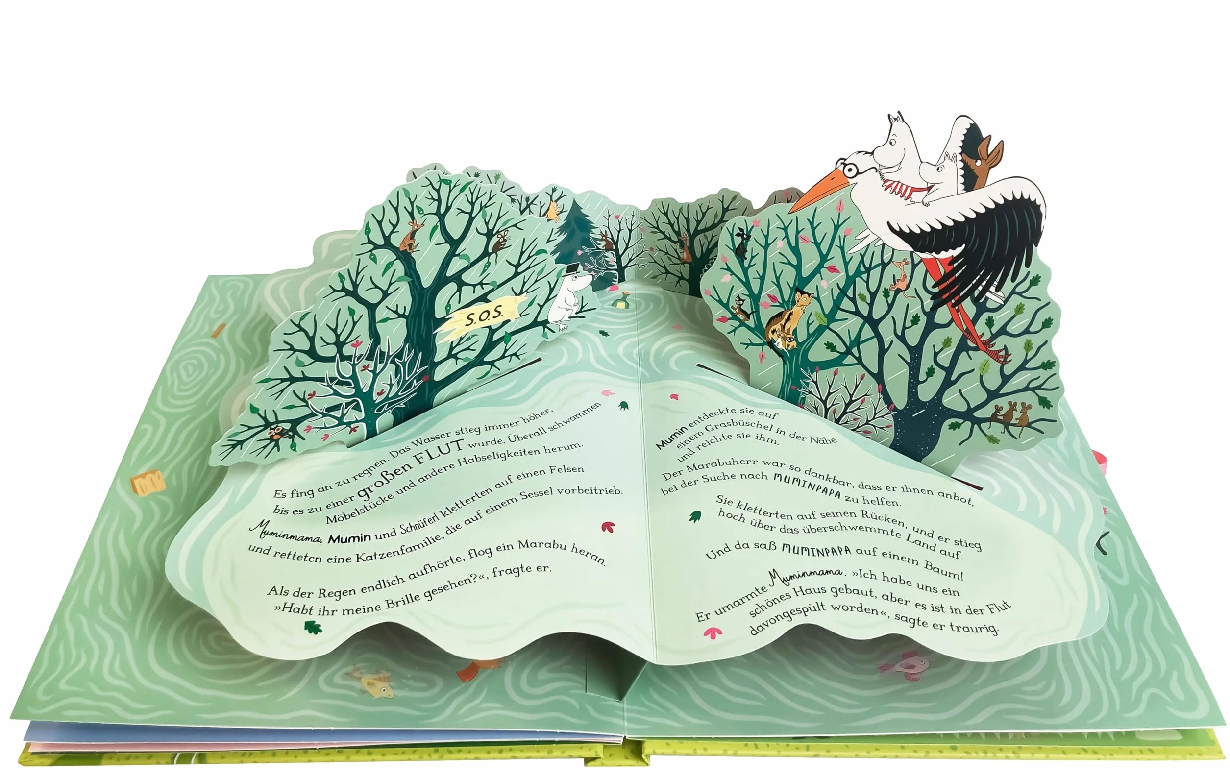Die Mumins finden ein Zuhause - Ein Pop-up Buch ab 4 Jahren für kleine und große Mumin-Fans: Ein Pop-up Abenteuer