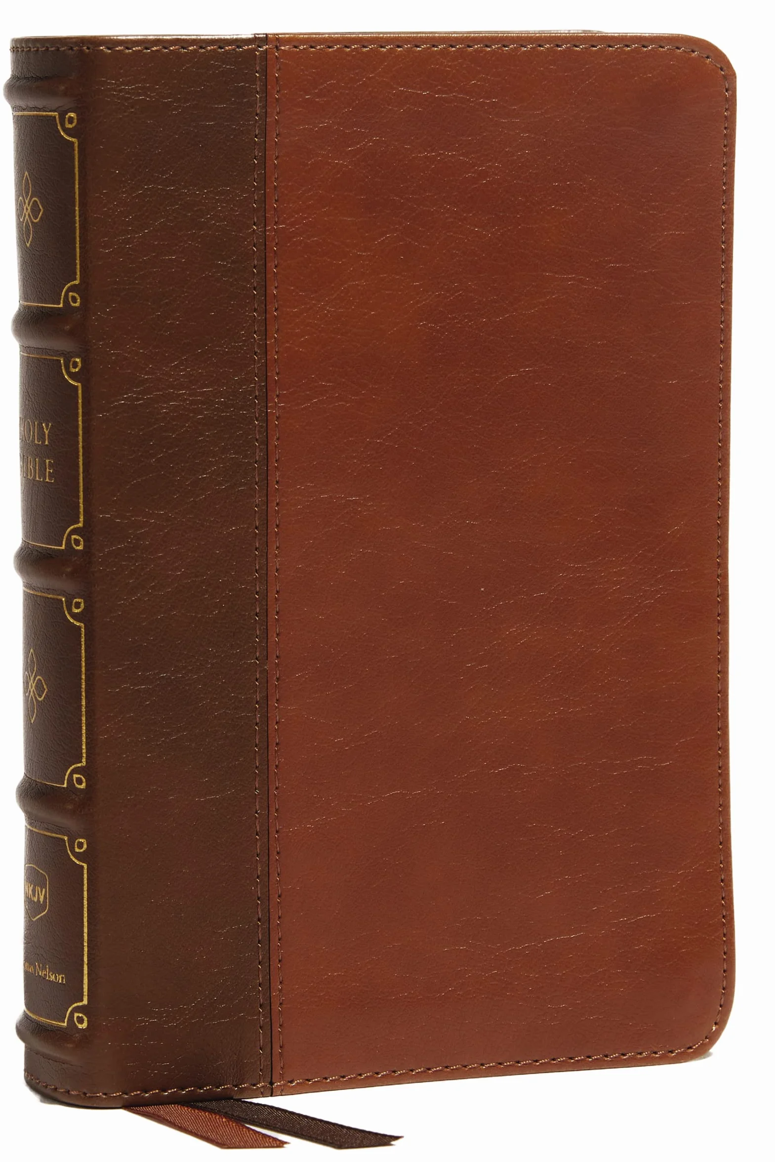 Nkjv, Compact Bible, MacLaren Series, Leathersoft, Brown, Comfort Print: Holy Bible, New King James Version