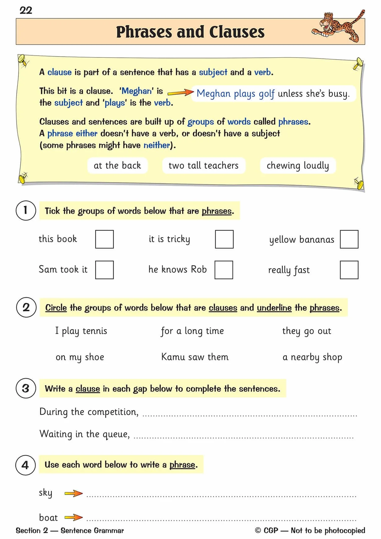 KS2 English Grammar Punctuation and Spelling Workbook Ages 7-11