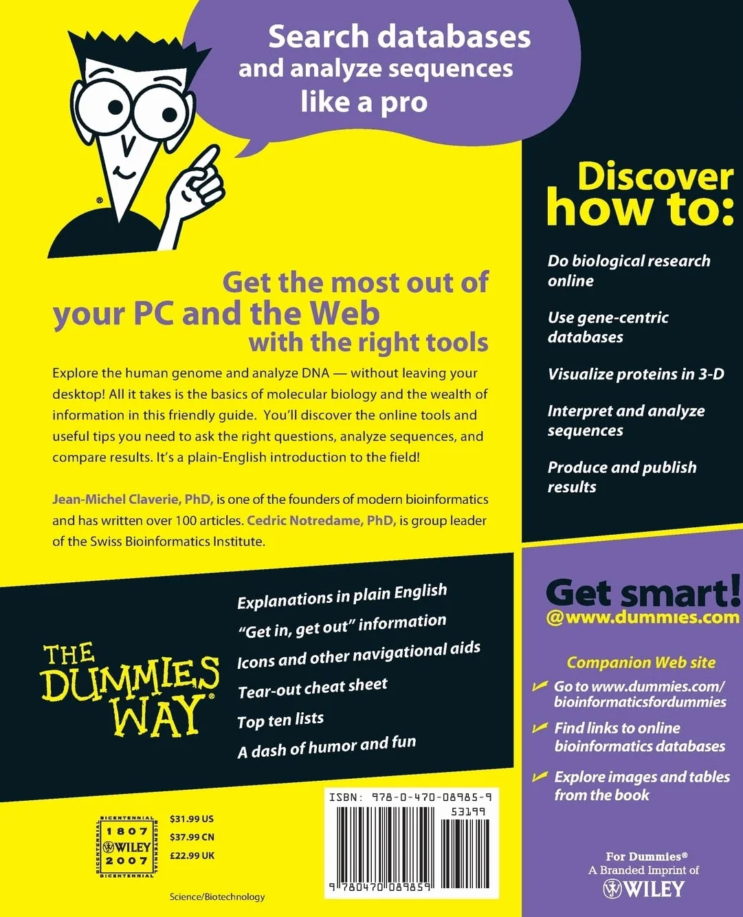 Bioinformatics for Dummies